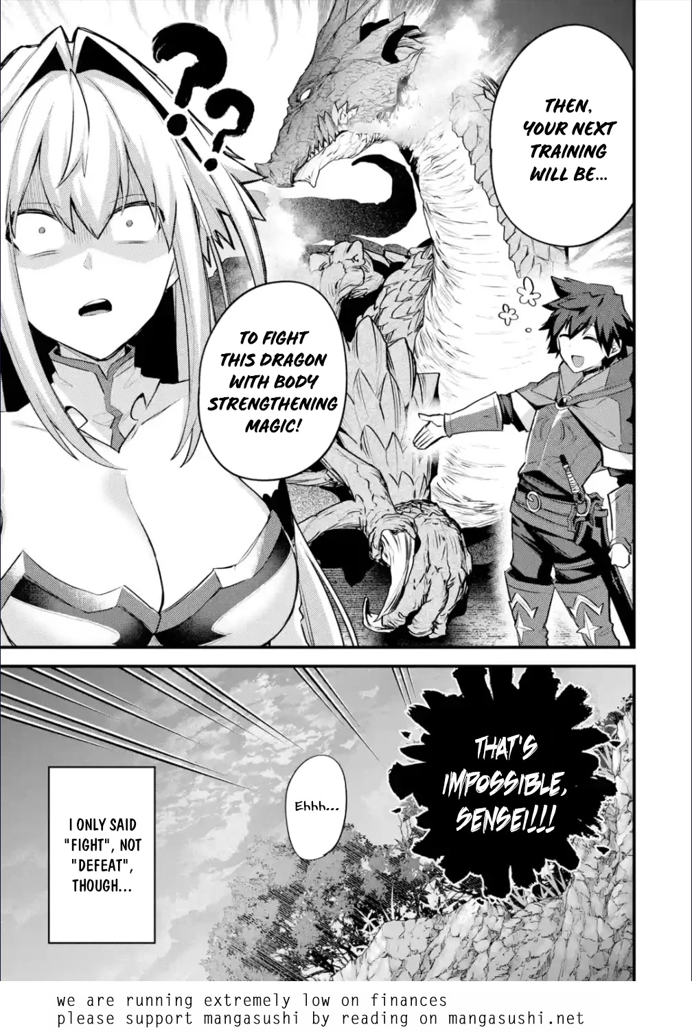 A Boy Who Has Been Reincarnated Twice Spends Peacefully as an S-Rank Adventurer, ~ I who was a Sage and a Hero of Previous World, Will Live in Peacefullness in the Next World~ Chapter 30 page 30 - Chapter 30: Training and One's Pride