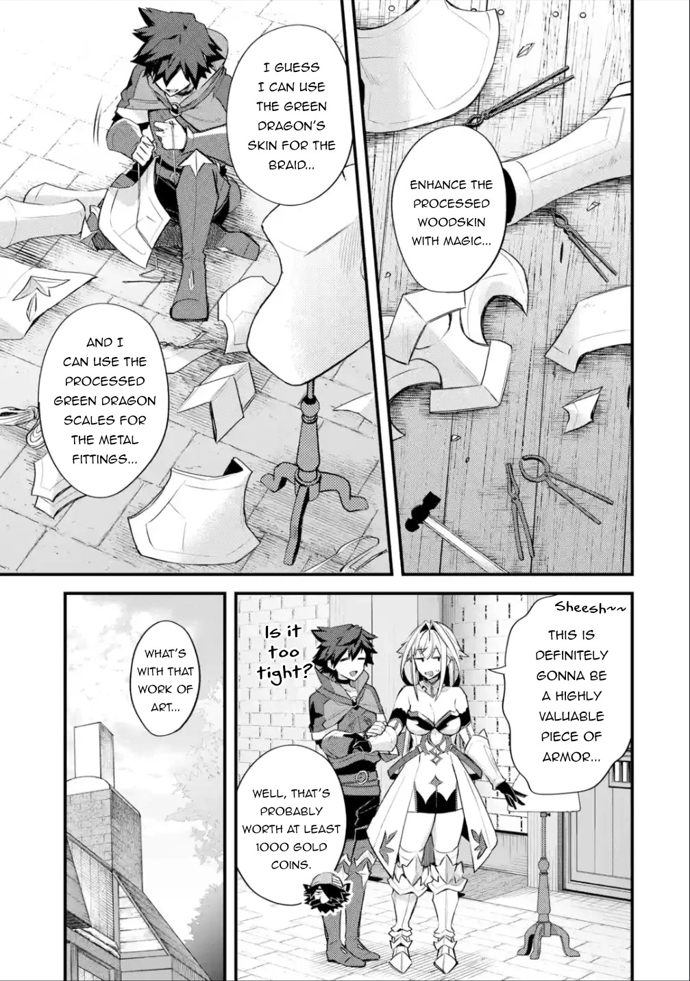 A Boy Who Has Been Reincarnated Twice Spends Peacefully as an S-Rank Adventurer, ~ I who was a Sage and a Hero of Previous World, Will Live in Peacefullness in the Next World~ Chapter 32 page 14 - Chapter 32: The Famous Blacksmith and the Best Material