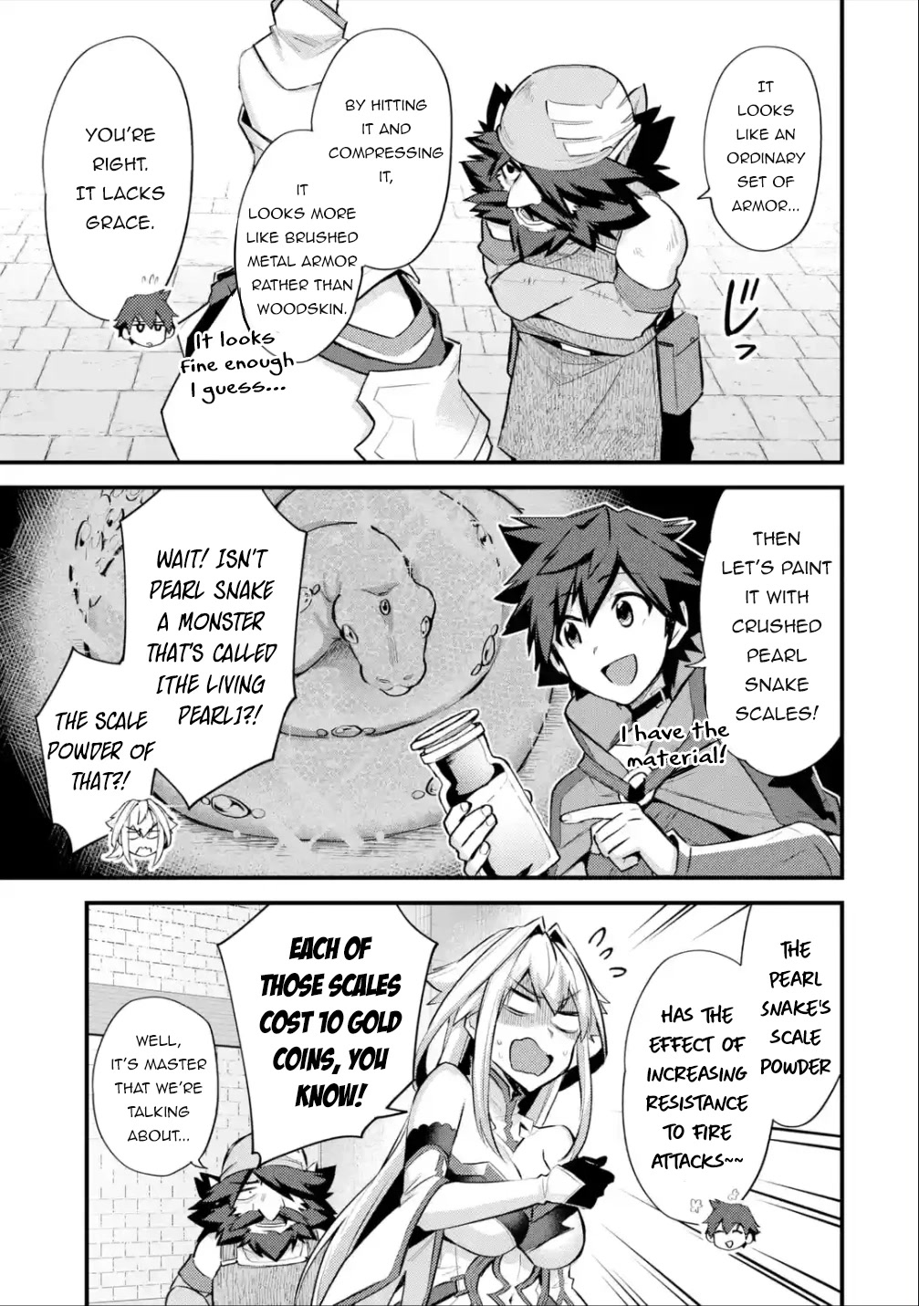 A Boy Who Has Been Reincarnated Twice Spends Peacefully as an S-Rank Adventurer, ~ I who was a Sage and a Hero of Previous World, Will Live in Peacefullness in the Next World~ Chapter 32 page 16 - Chapter 32: The Famous Blacksmith and the Best Material