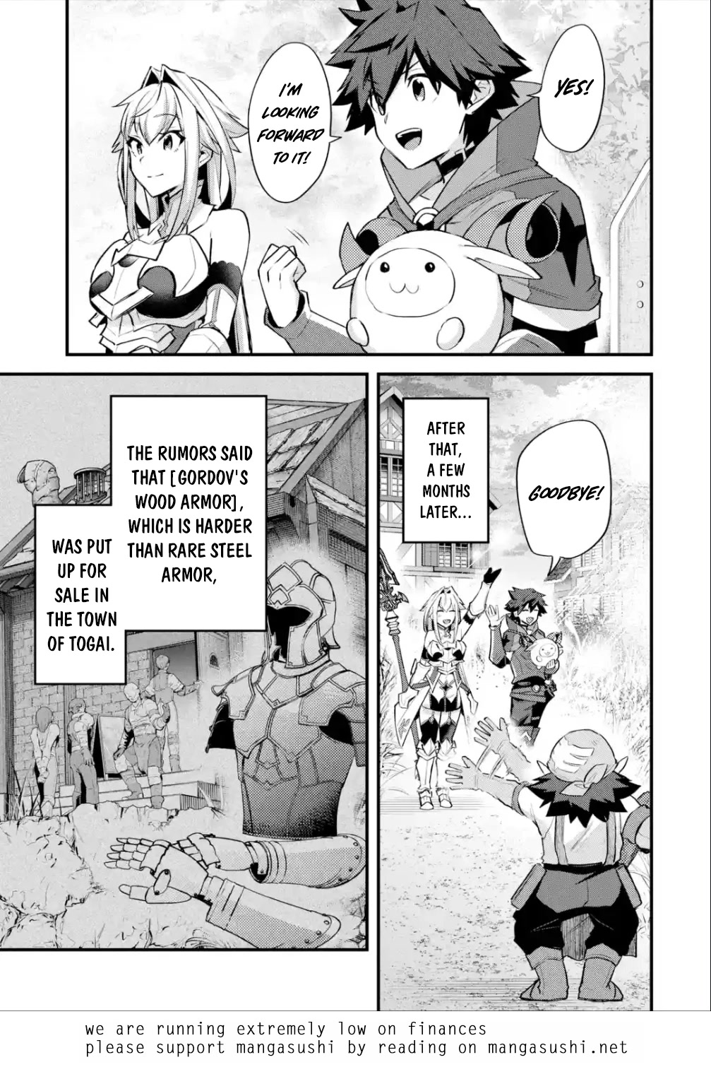 A Boy Who Has Been Reincarnated Twice Spends Peacefully as an S-Rank Adventurer, ~ I who was a Sage and a Hero of Previous World, Will Live in Peacefullness in the Next World~ Chapter 32 page 30 - Chapter 32: The Famous Blacksmith and the Best Material
