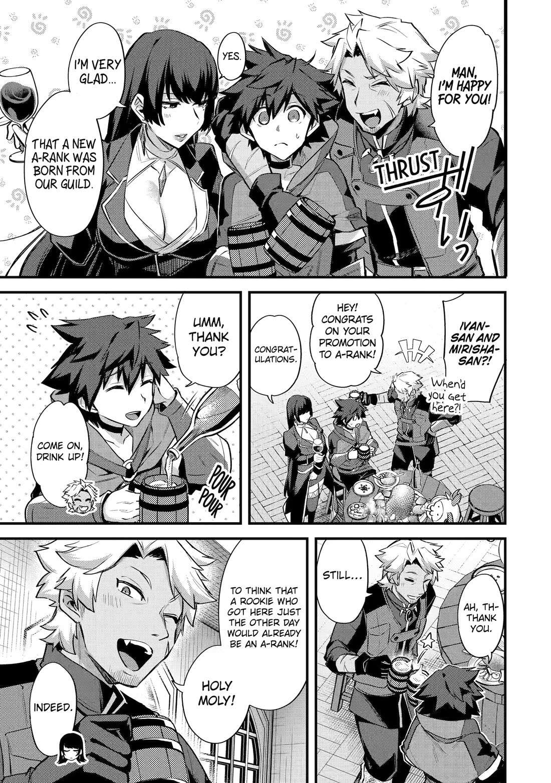 A Boy Who Has Been Reincarnated Twice Spends Peacefully as an S-Rank Adventurer, ~ I who was a Sage and a Hero of Previous World, Will Live in Peacefullness in the Next World~ Chapter 33 page 9 - Chapter 33