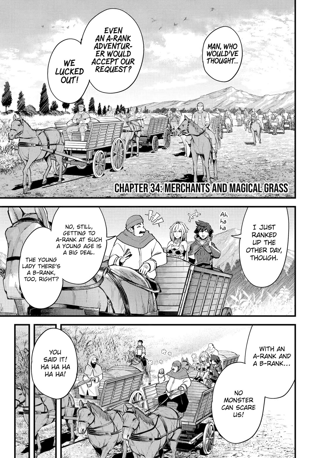 A Boy Who Has Been Reincarnated Twice Spends Peacefully as an S-Rank Adventurer, ~ I who was a Sage and a Hero of Previous World, Will Live in Peacefullness in the Next World~ Chapter 34 page 1 - Chapter 34