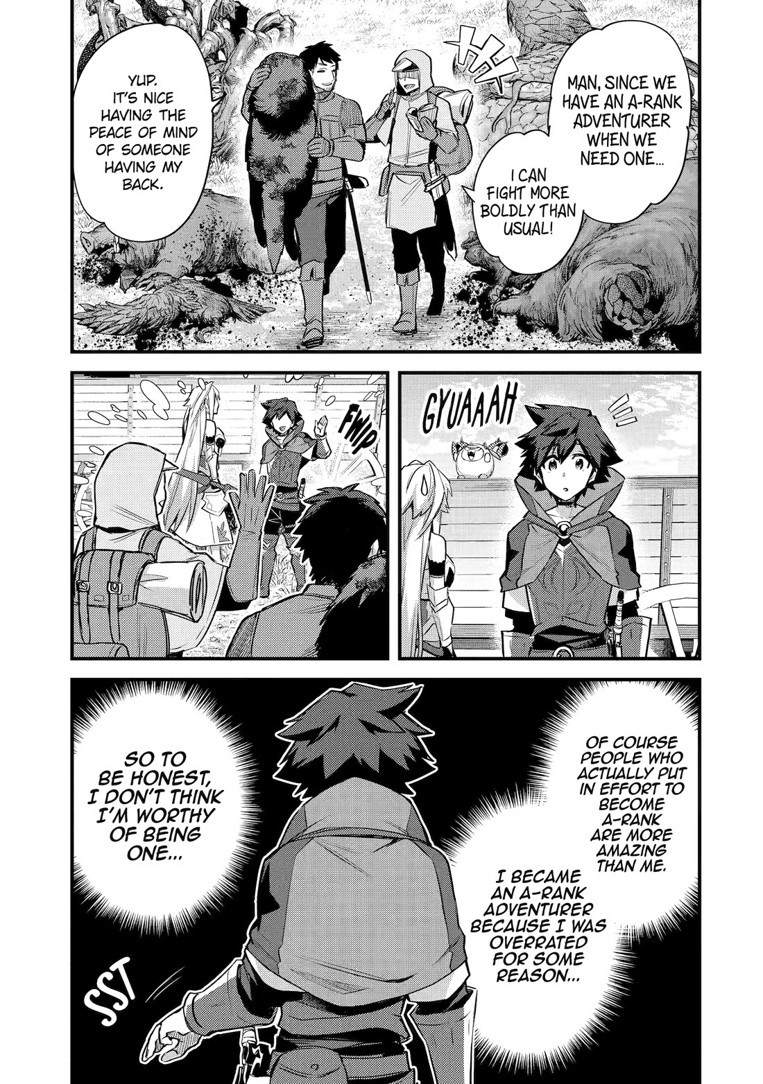 A Boy Who Has Been Reincarnated Twice Spends Peacefully as an S-Rank Adventurer, ~ I who was a Sage and a Hero of Previous World, Will Live in Peacefullness in the Next World~ Chapter 34 page 21 - Chapter 34