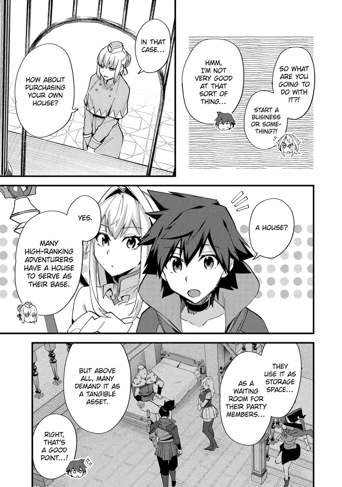 A Boy Who Has Been Reincarnated Twice Spends Peacefully as an S-Rank Adventurer, ~ I who was a Sage and a Hero of Previous World, Will Live in Peacefullness in the Next World~ Chapter 45 page 17 - Chapter 45