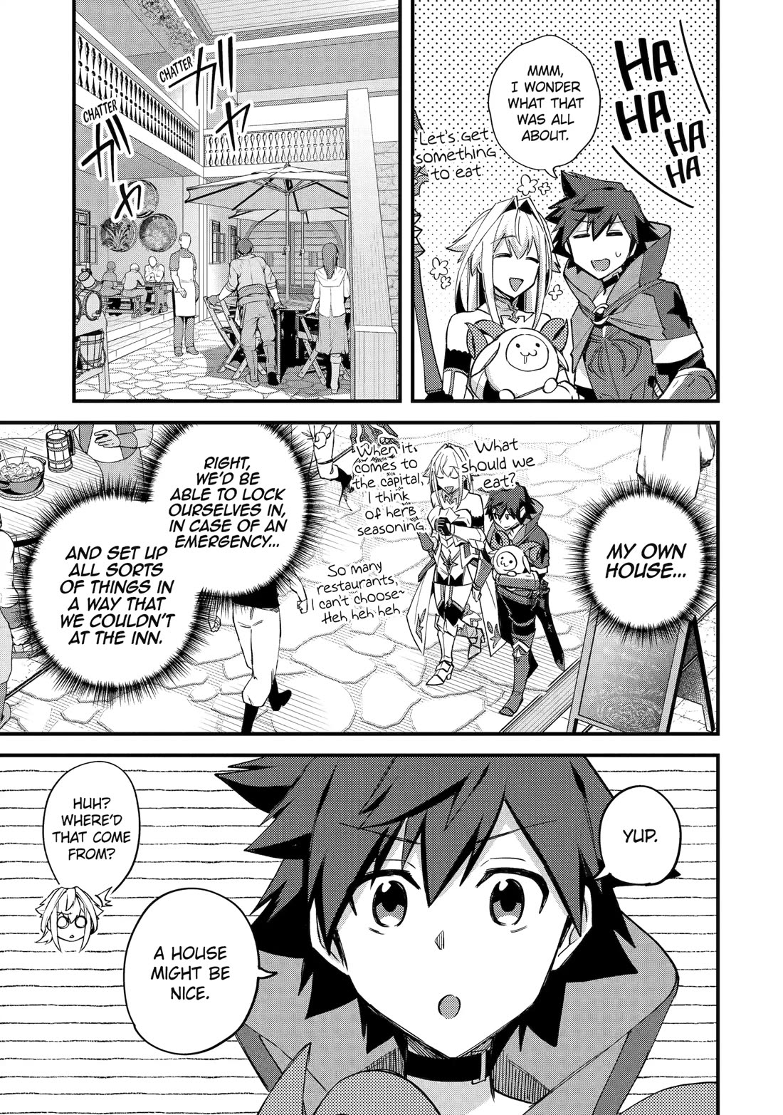 A Boy Who Has Been Reincarnated Twice Spends Peacefully as an S-Rank Adventurer, ~ I who was a Sage and a Hero of Previous World, Will Live in Peacefullness in the Next World~ Chapter 45 page 21 - Chapter 45