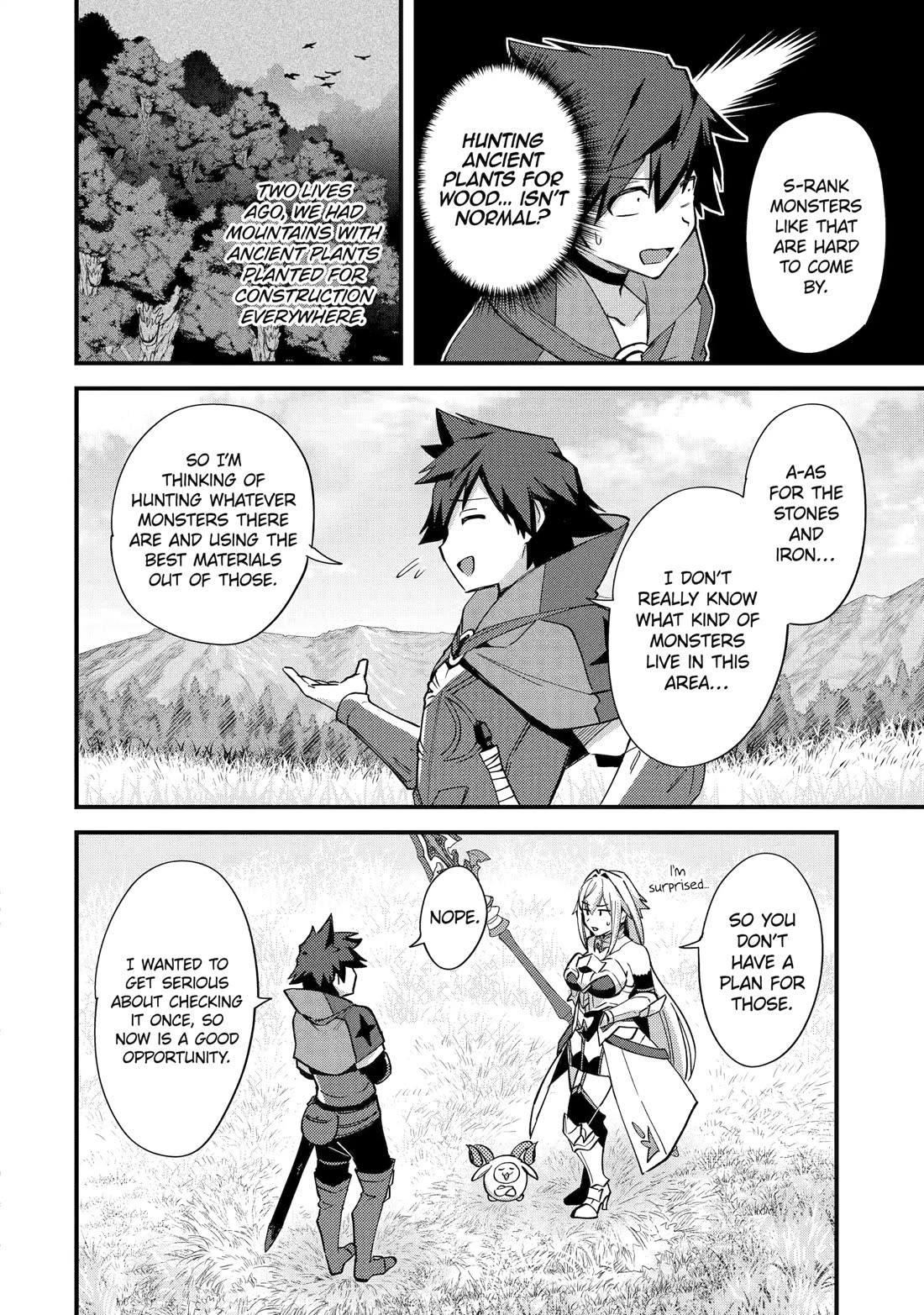A Boy Who Has Been Reincarnated Twice Spends Peacefully as an S-Rank Adventurer, ~ I who was a Sage and a Hero of Previous World, Will Live in Peacefullness in the Next World~ Chapter 45 page 28 - Chapter 45