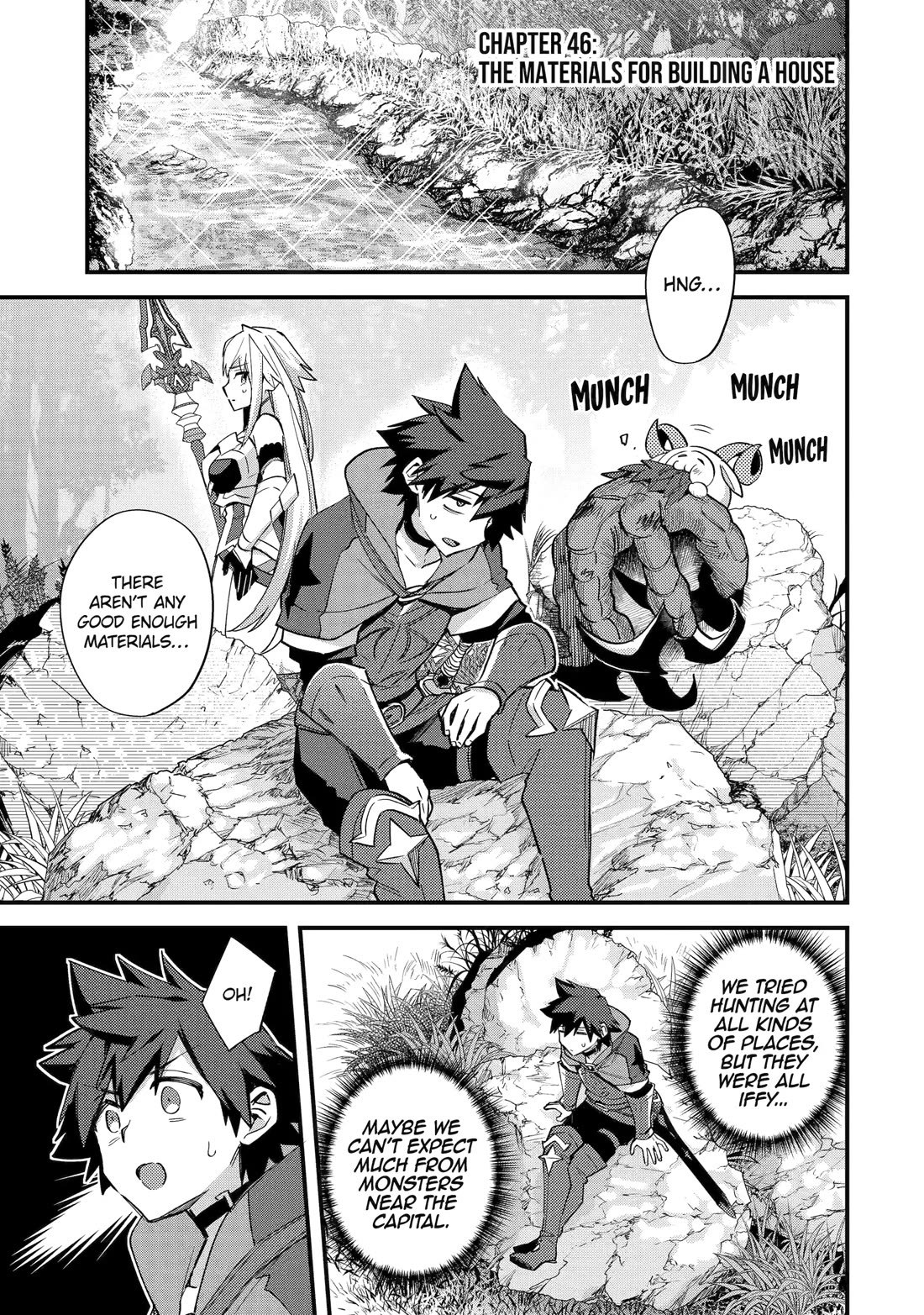 A Boy Who Has Been Reincarnated Twice Spends Peacefully as an S-Rank Adventurer, ~ I who was a Sage and a Hero of Previous World, Will Live in Peacefullness in the Next World~ Chapter 46 page 1 - Chapter 46