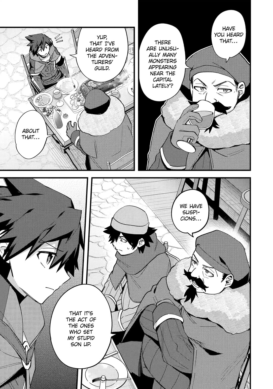 A Boy Who Has Been Reincarnated Twice Spends Peacefully as an S-Rank Adventurer, ~ I who was a Sage and a Hero of Previous World, Will Live in Peacefullness in the Next World~ Chapter 46 page 21 - Chapter 46