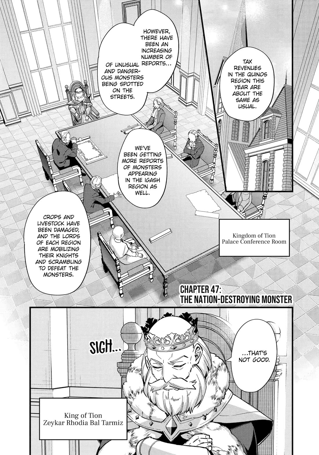A Boy Who Has Been Reincarnated Twice Spends Peacefully as an S-Rank Adventurer, ~ I who was a Sage and a Hero of Previous World, Will Live in Peacefullness in the Next World~ Chapter 47 page 1 - Chapter 47
