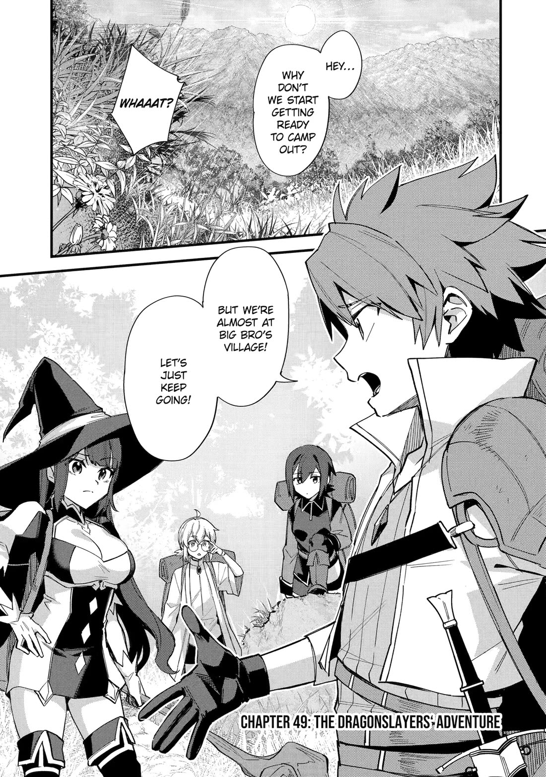 A Boy Who Has Been Reincarnated Twice Spends Peacefully as an S-Rank Adventurer, ~ I who was a Sage and a Hero of Previous World, Will Live in Peacefullness in the Next World~ Chapter 49 page 1 - Chapter 49