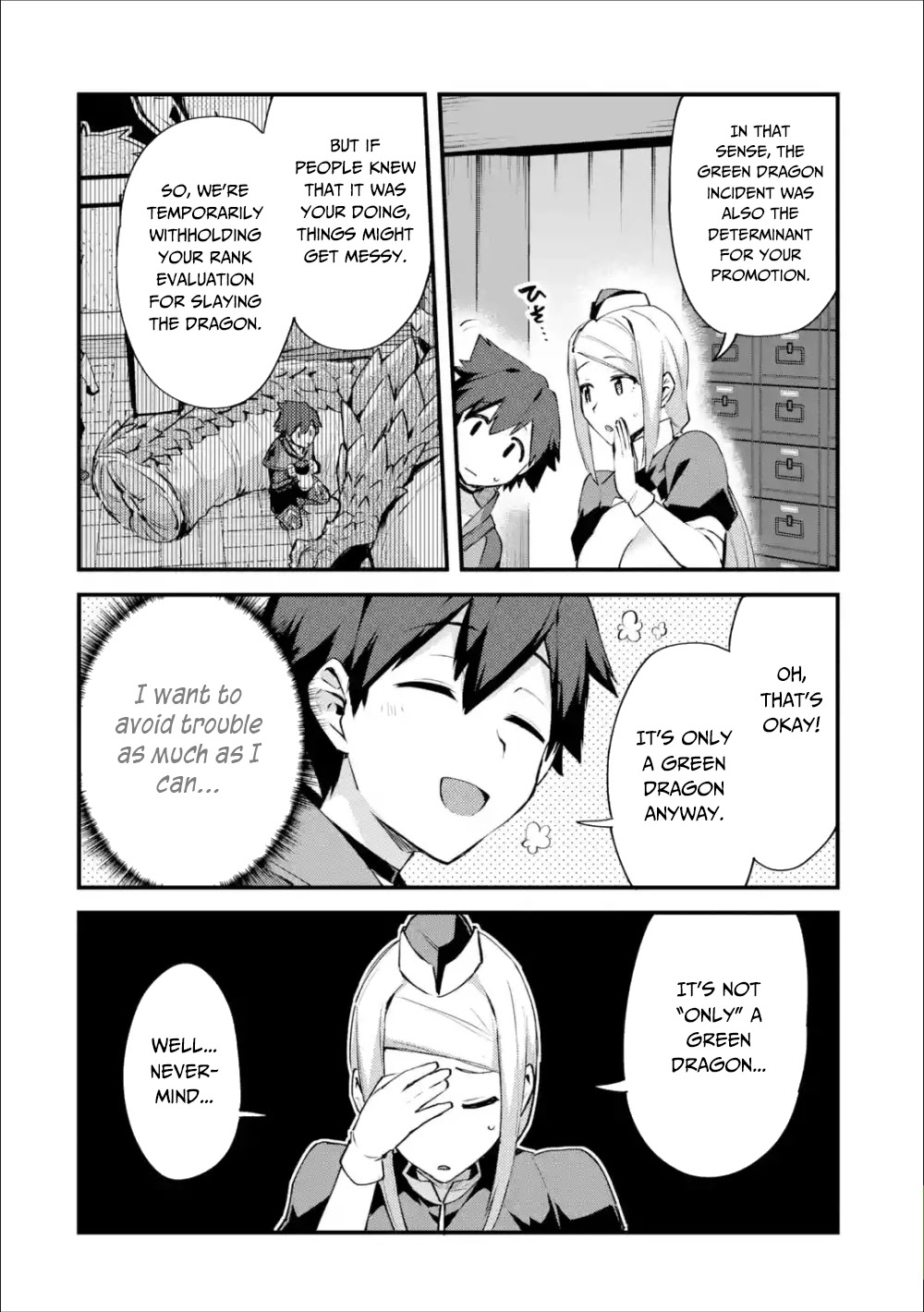 A Boy Who Has Been Reincarnated Twice Spends Peacefully as an S-Rank Adventurer, ~ I who was a Sage and a Hero of Previous World, Will Live in Peacefullness in the Next World~ Chapter 5 page 11 - Chapter 5: First Income and Promotion