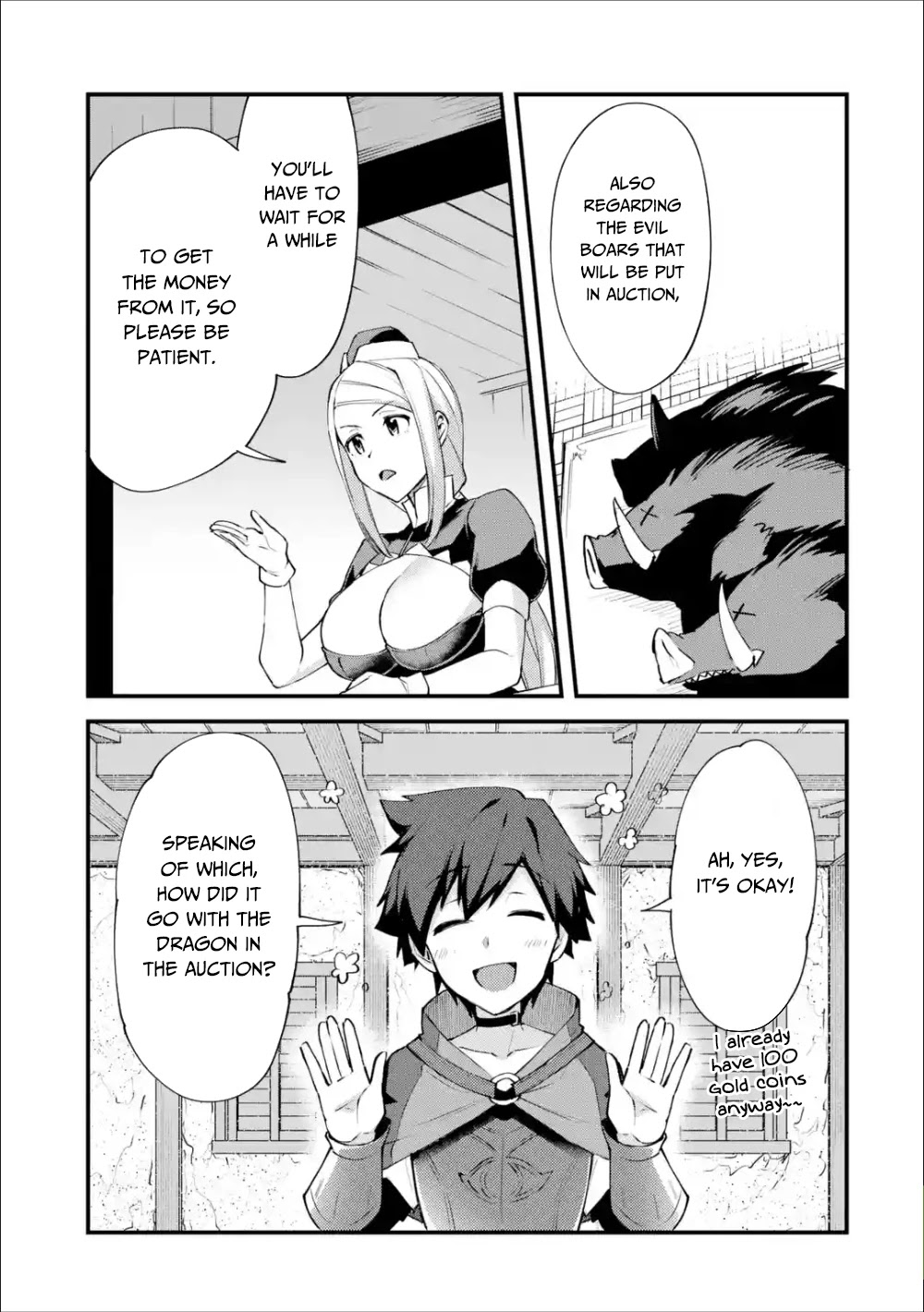 A Boy Who Has Been Reincarnated Twice Spends Peacefully as an S-Rank Adventurer, ~ I who was a Sage and a Hero of Previous World, Will Live in Peacefullness in the Next World~ Chapter 5 page 20 - Chapter 5: First Income and Promotion
