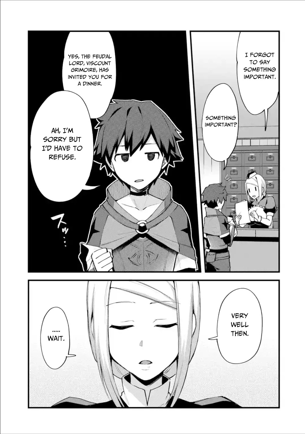 A Boy Who Has Been Reincarnated Twice Spends Peacefully as an S-Rank Adventurer, ~ I who was a Sage and a Hero of Previous World, Will Live in Peacefullness in the Next World~ Chapter 5 page 22 - Chapter 5: First Income and Promotion