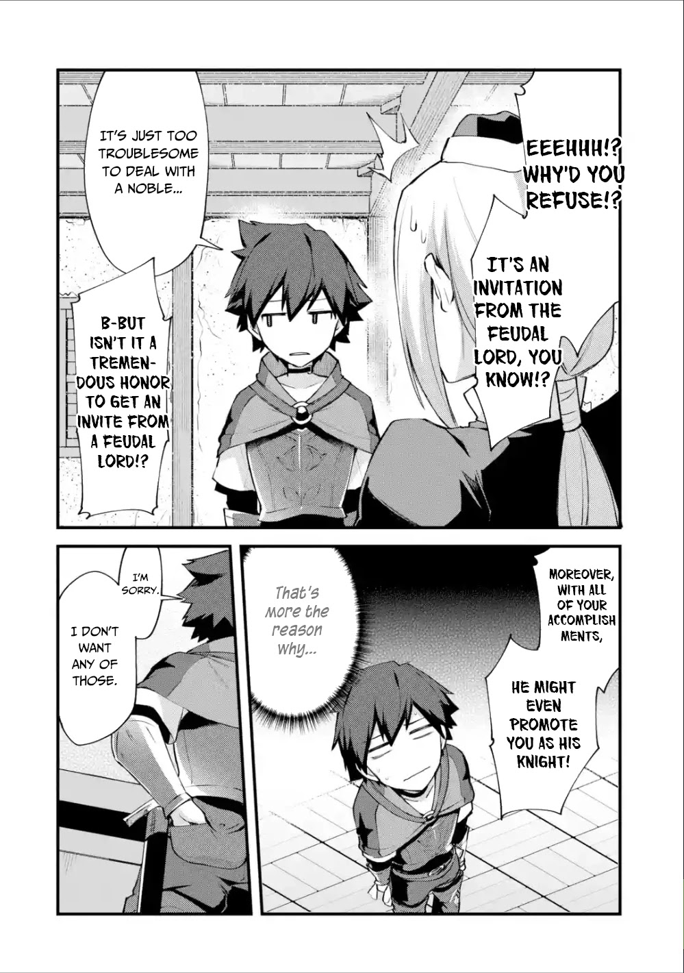 A Boy Who Has Been Reincarnated Twice Spends Peacefully as an S-Rank Adventurer, ~ I who was a Sage and a Hero of Previous World, Will Live in Peacefullness in the Next World~ Chapter 5 page 23 - Chapter 5: First Income and Promotion