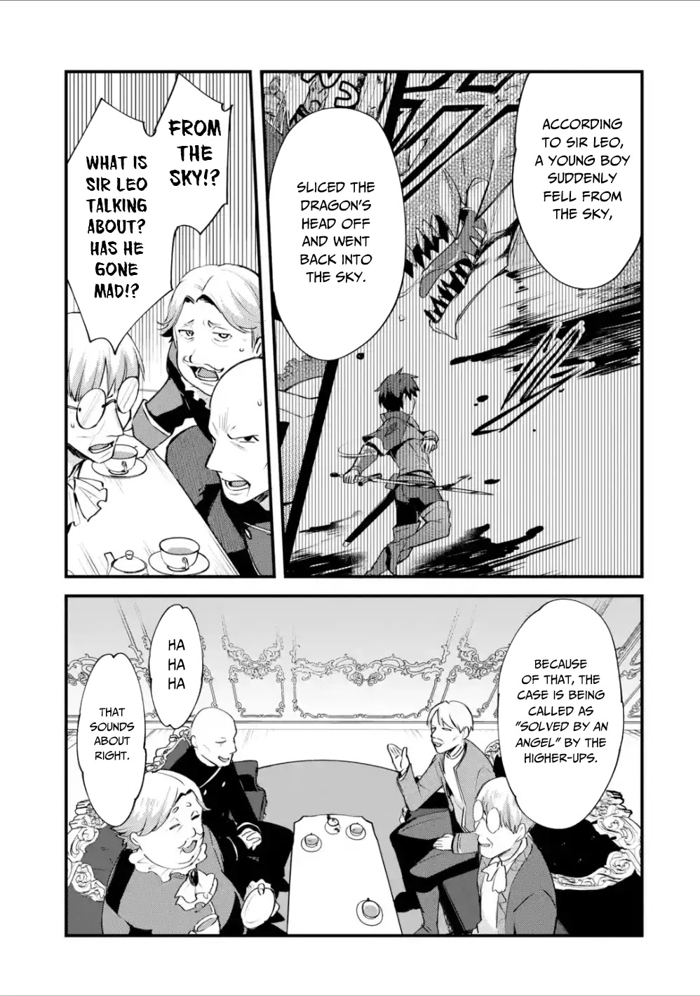 A Boy Who Has Been Reincarnated Twice Spends Peacefully as an S-Rank Adventurer, ~ I who was a Sage and a Hero of Previous World, Will Live in Peacefullness in the Next World~ Chapter 5 page 28 - Chapter 5: First Income and Promotion