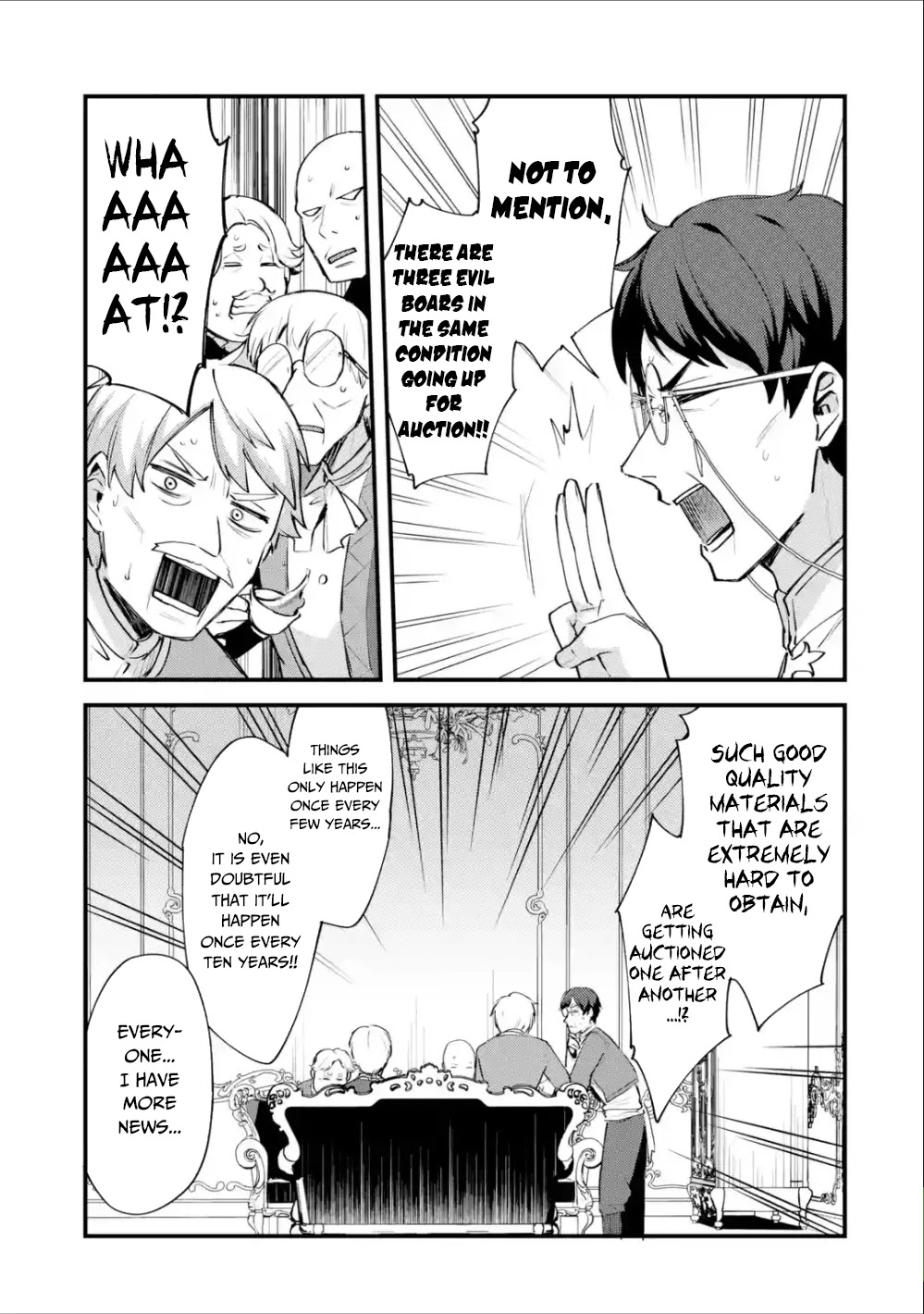 A Boy Who Has Been Reincarnated Twice Spends Peacefully as an S-Rank Adventurer, ~ I who was a Sage and a Hero of Previous World, Will Live in Peacefullness in the Next World~ Chapter 5 page 32 - Chapter 5: First Income and Promotion