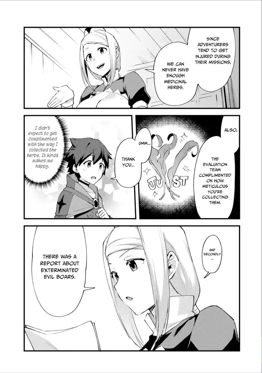 A Boy Who Has Been Reincarnated Twice Spends Peacefully as an S-Rank Adventurer, ~ I who was a Sage and a Hero of Previous World, Will Live in Peacefullness in the Next World~ Chapter 5 page 8 - Chapter 5: First Income and Promotion
