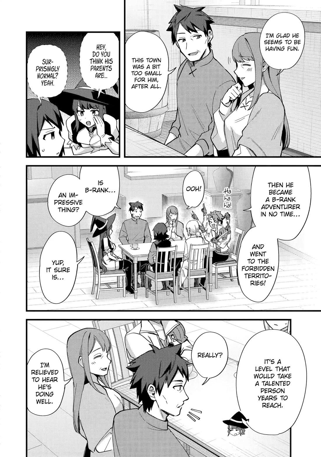 A Boy Who Has Been Reincarnated Twice Spends Peacefully as an S-Rank Adventurer, ~ I who was a Sage and a Hero of Previous World, Will Live in Peacefullness in the Next World~ Chapter 50 page 22 - Chapter 50