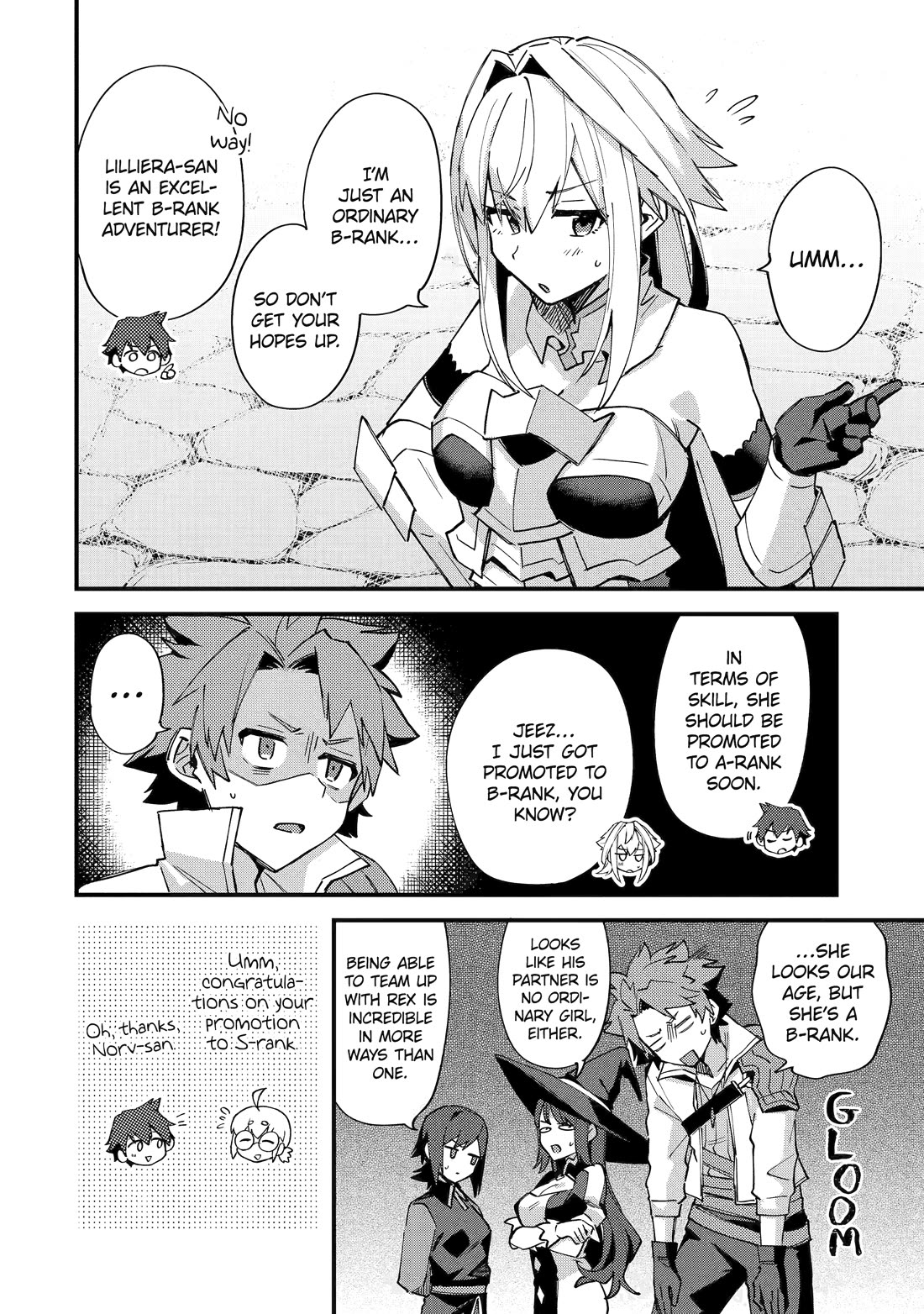 A Boy Who Has Been Reincarnated Twice Spends Peacefully as an S-Rank Adventurer, ~ I who was a Sage and a Hero of Previous World, Will Live in Peacefullness in the Next World~ Chapter 52 page 12 - Chapter 52