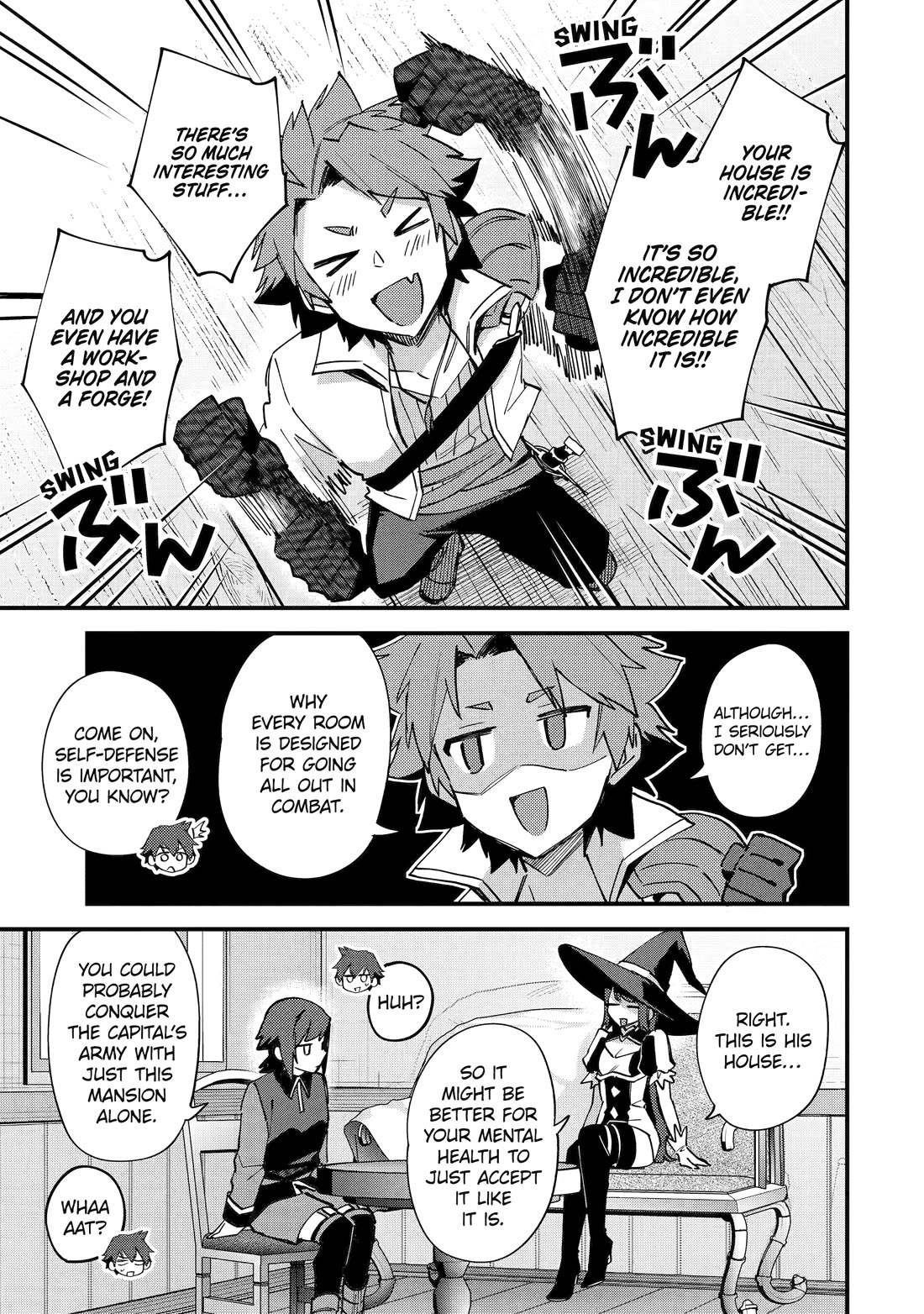 A Boy Who Has Been Reincarnated Twice Spends Peacefully as an S-Rank Adventurer, ~ I who was a Sage and a Hero of Previous World, Will Live in Peacefullness in the Next World~ Chapter 52 page 31 - Chapter 52