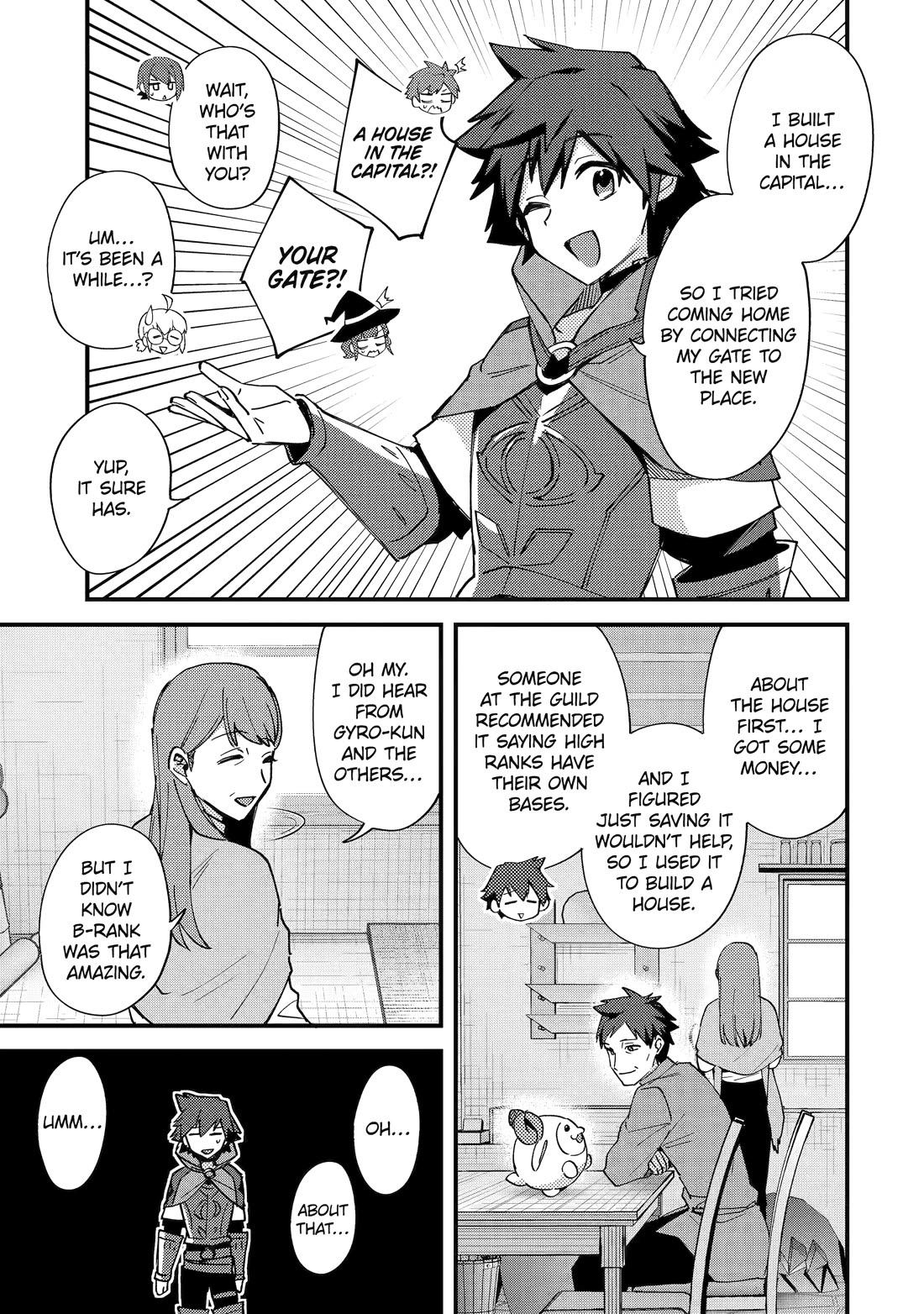 A Boy Who Has Been Reincarnated Twice Spends Peacefully as an S-Rank Adventurer, ~ I who was a Sage and a Hero of Previous World, Will Live in Peacefullness in the Next World~ Chapter 52 page 9 - Chapter 52