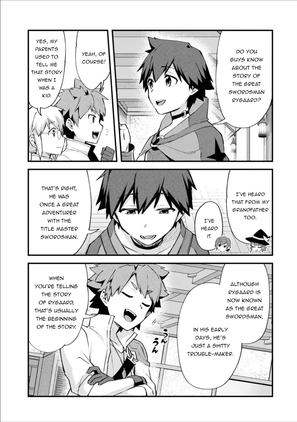 A Boy Who Has Been Reincarnated Twice Spends Peacefully as an S-Rank Adventurer, ~ I who was a Sage and a Hero of Previous World, Will Live in Peacefullness in the Next World~ Chapter 6 page 10 - Chapter 6: The Ditch Cleaning and The Great Swordsman