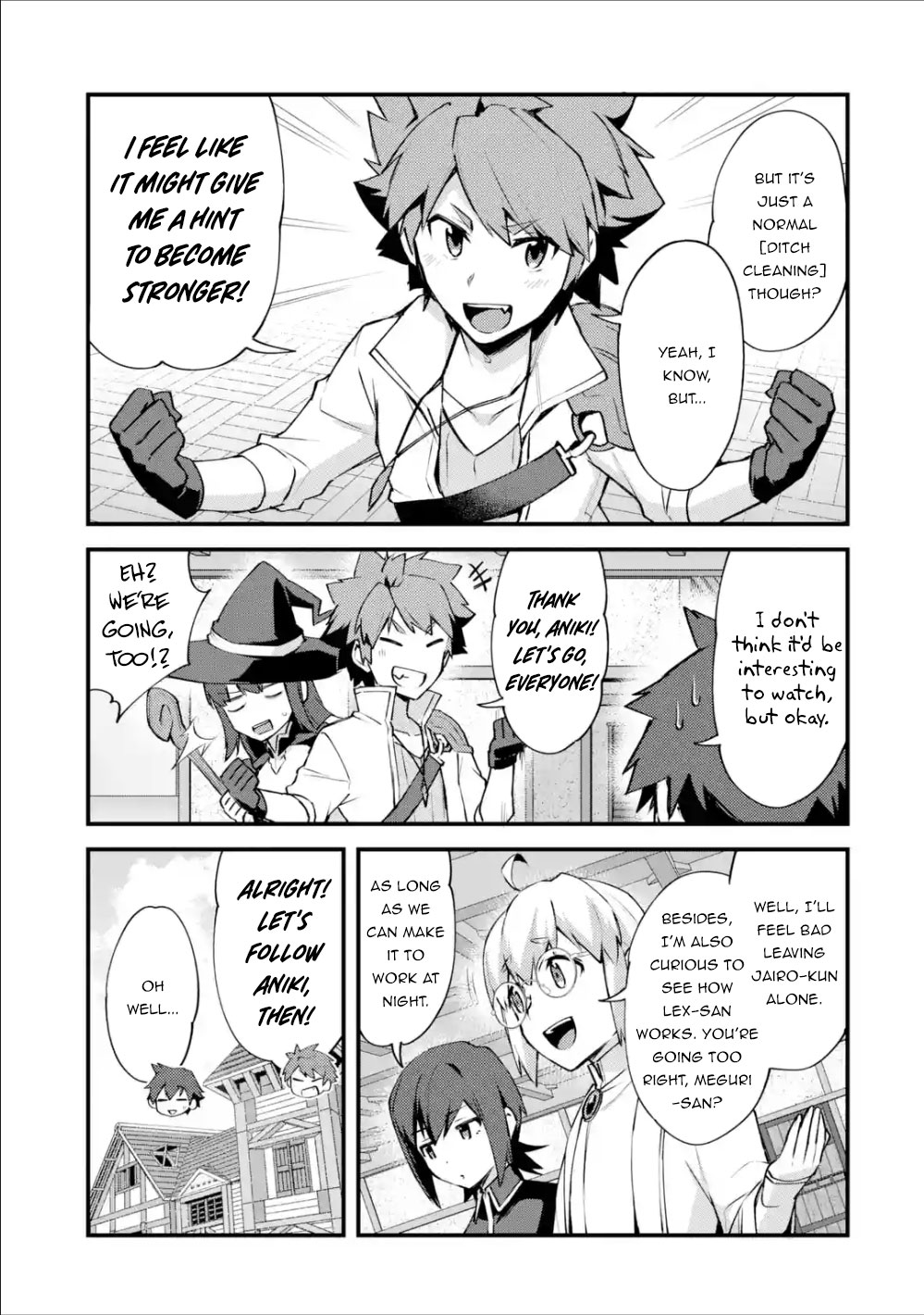 A Boy Who Has Been Reincarnated Twice Spends Peacefully as an S-Rank Adventurer, ~ I who was a Sage and a Hero of Previous World, Will Live in Peacefullness in the Next World~ Chapter 6 page 14 - Chapter 6: The Ditch Cleaning and The Great Swordsman
