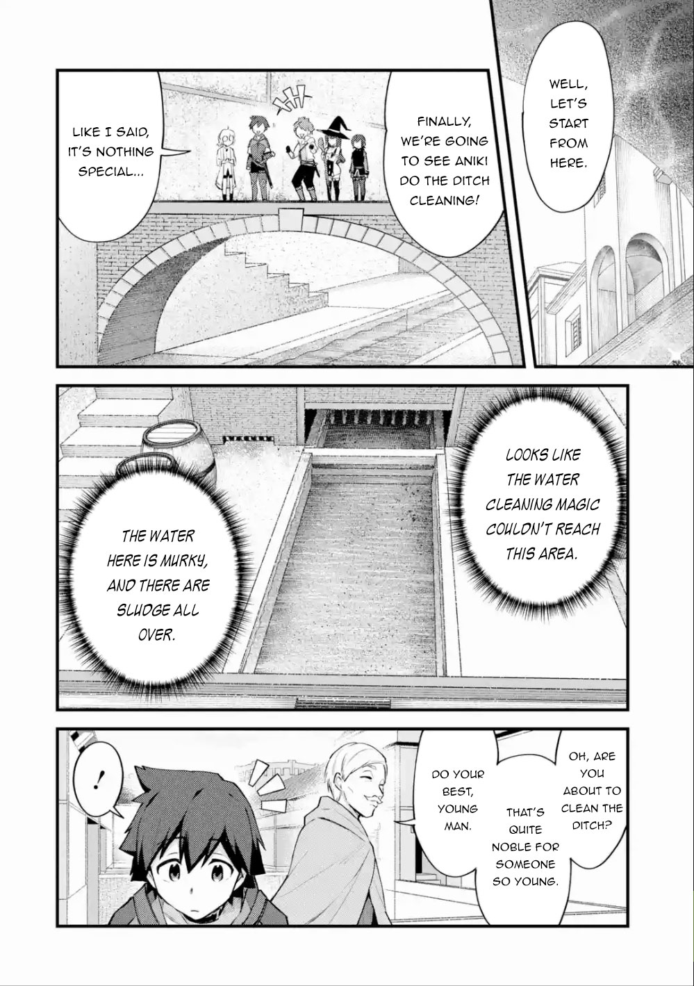 A Boy Who Has Been Reincarnated Twice Spends Peacefully as an S-Rank Adventurer, ~ I who was a Sage and a Hero of Previous World, Will Live in Peacefullness in the Next World~ Chapter 6 page 15 - Chapter 6: The Ditch Cleaning and The Great Swordsman