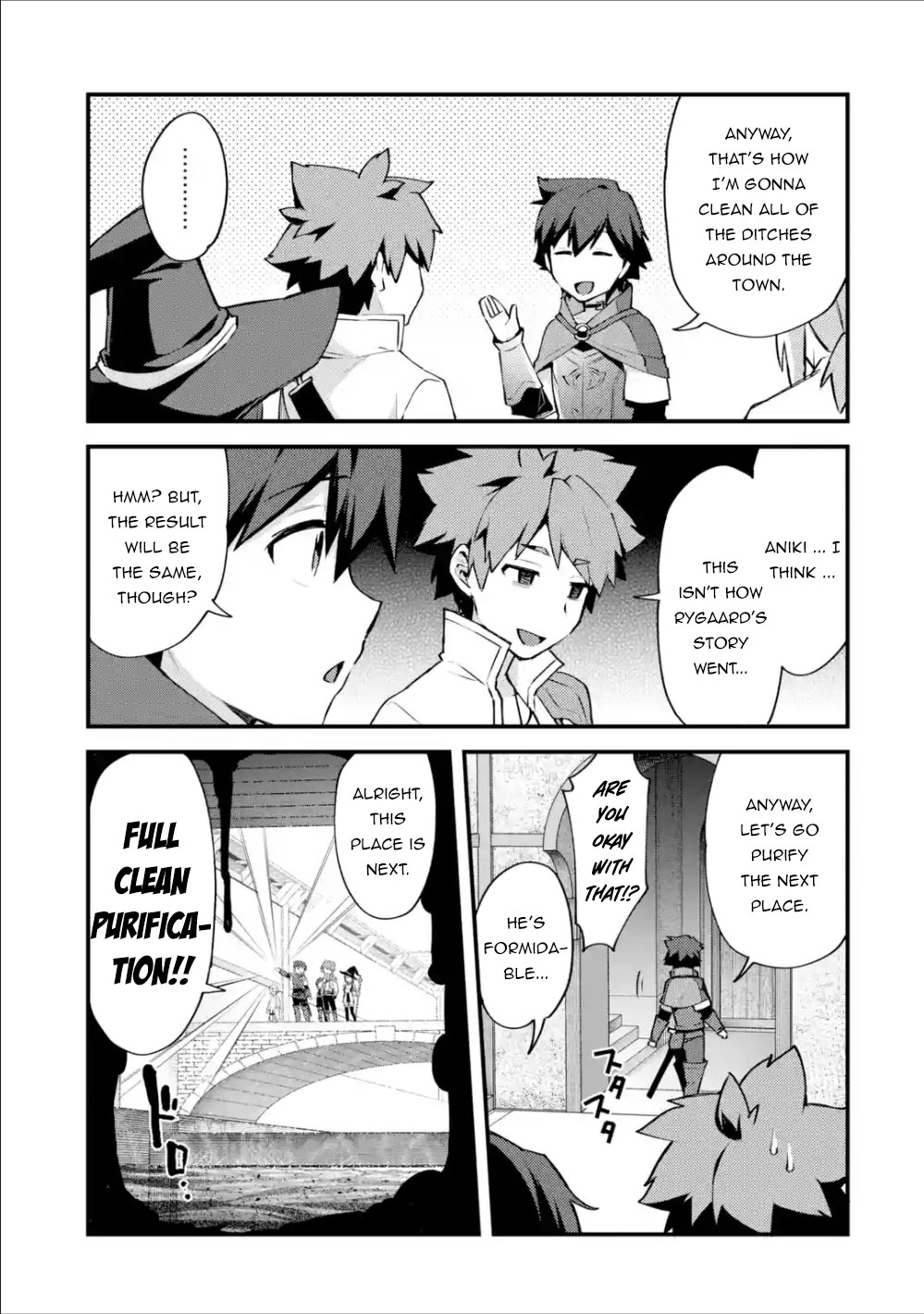 A Boy Who Has Been Reincarnated Twice Spends Peacefully as an S-Rank Adventurer, ~ I who was a Sage and a Hero of Previous World, Will Live in Peacefullness in the Next World~ Chapter 6 page 20 - Chapter 6: The Ditch Cleaning and The Great Swordsman
