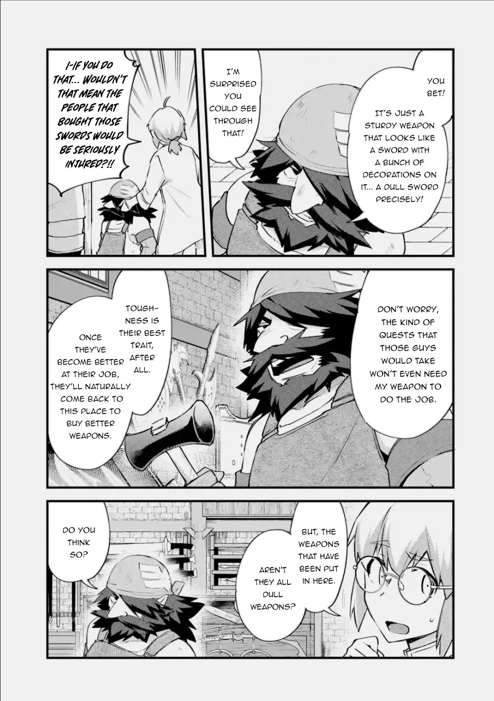 A Boy Who Has Been Reincarnated Twice Spends Peacefully as an S-Rank Adventurer, ~ I who was a Sage and a Hero of Previous World, Will Live in Peacefullness in the Next World~ Chapter 7 page 16 - Chapter 7: The Dwarf and The Dull Sword