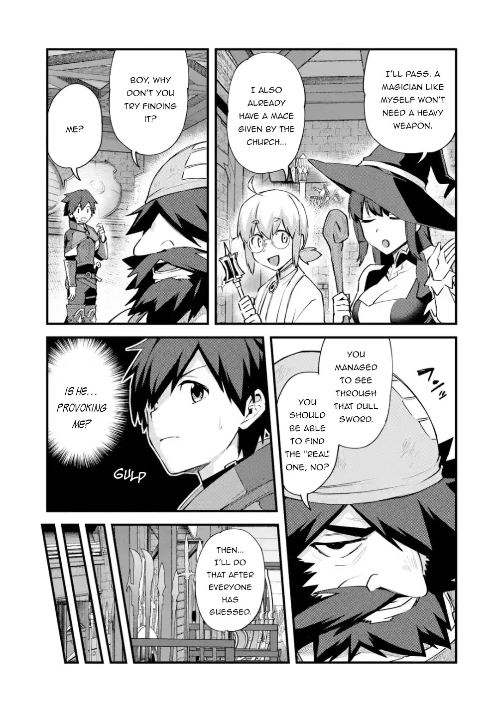 A Boy Who Has Been Reincarnated Twice Spends Peacefully as an S-Rank Adventurer, ~ I who was a Sage and a Hero of Previous World, Will Live in Peacefullness in the Next World~ Chapter 7 page 18 - Chapter 7: The Dwarf and The Dull Sword
