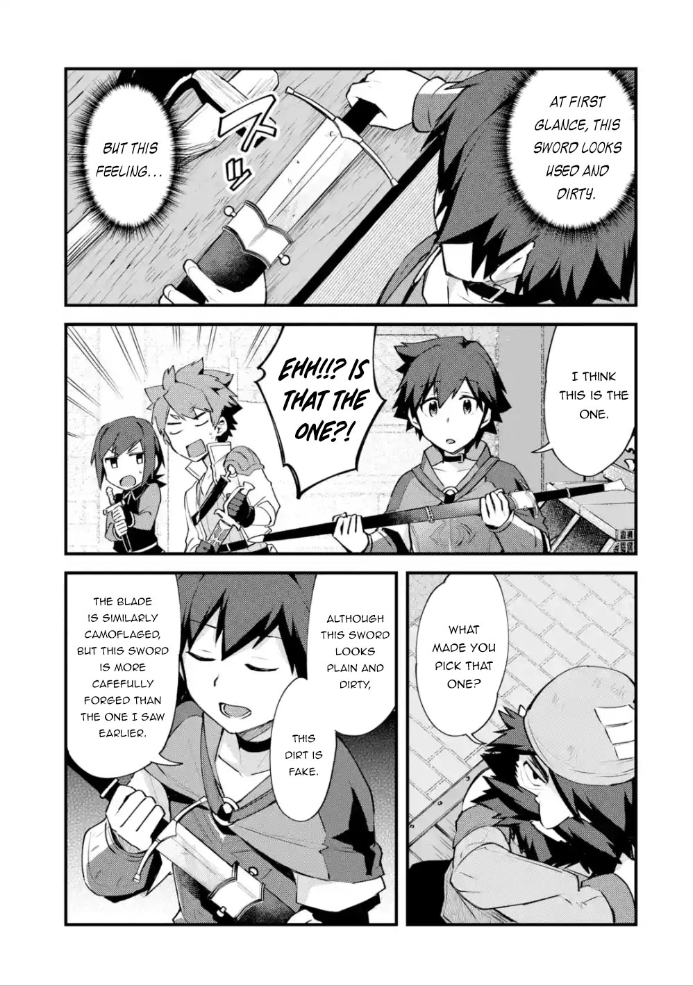 A Boy Who Has Been Reincarnated Twice Spends Peacefully as an S-Rank Adventurer, ~ I who was a Sage and a Hero of Previous World, Will Live in Peacefullness in the Next World~ Chapter 7 page 20 - Chapter 7: The Dwarf and The Dull Sword