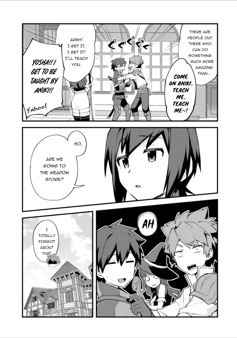 A Boy Who Has Been Reincarnated Twice Spends Peacefully as an S-Rank Adventurer, ~ I who was a Sage and a Hero of Previous World, Will Live in Peacefullness in the Next World~ Chapter 7 page 6 - Chapter 7: The Dwarf and The Dull Sword