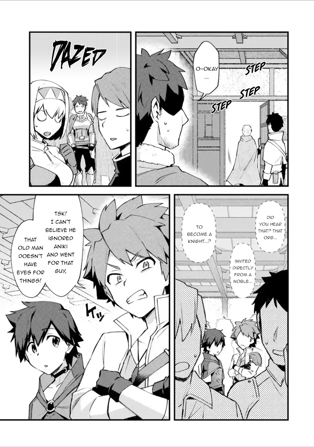 A Boy Who Has Been Reincarnated Twice Spends Peacefully as an S-Rank Adventurer, ~ I who was a Sage and a Hero of Previous World, Will Live in Peacefullness in the Next World~ Chapter 8 page 12 - Chapter 8: The Dragon Armoer and The Brother in Training
