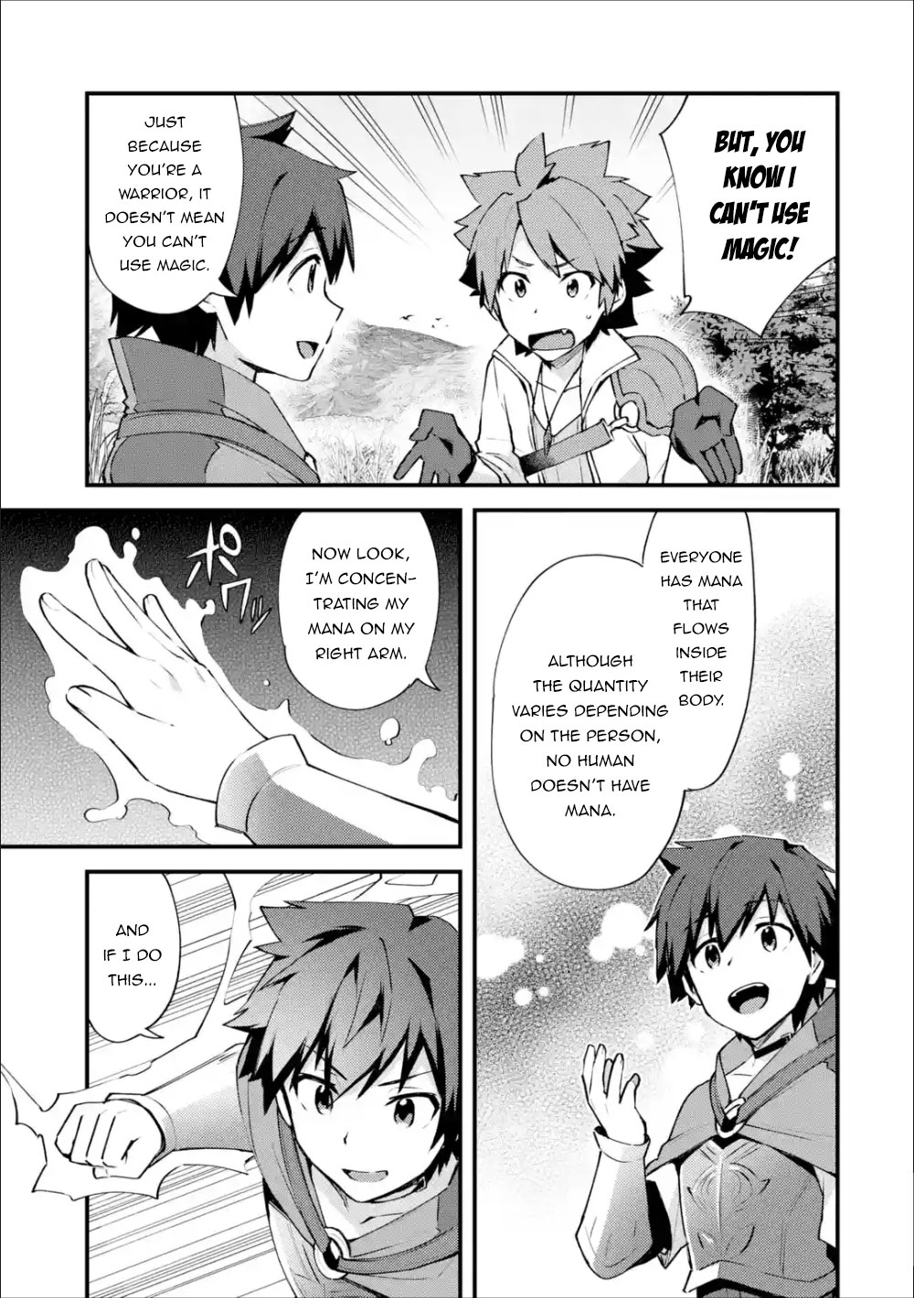 A Boy Who Has Been Reincarnated Twice Spends Peacefully as an S-Rank Adventurer, ~ I who was a Sage and a Hero of Previous World, Will Live in Peacefullness in the Next World~ Chapter 8 page 16 - Chapter 8: The Dragon Armoer and The Brother in Training