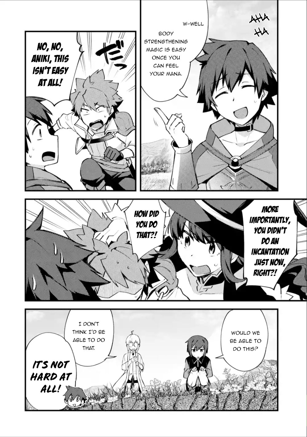 A Boy Who Has Been Reincarnated Twice Spends Peacefully as an S-Rank Adventurer, ~ I who was a Sage and a Hero of Previous World, Will Live in Peacefullness in the Next World~ Chapter 8 page 19 - Chapter 8: The Dragon Armoer and The Brother in Training