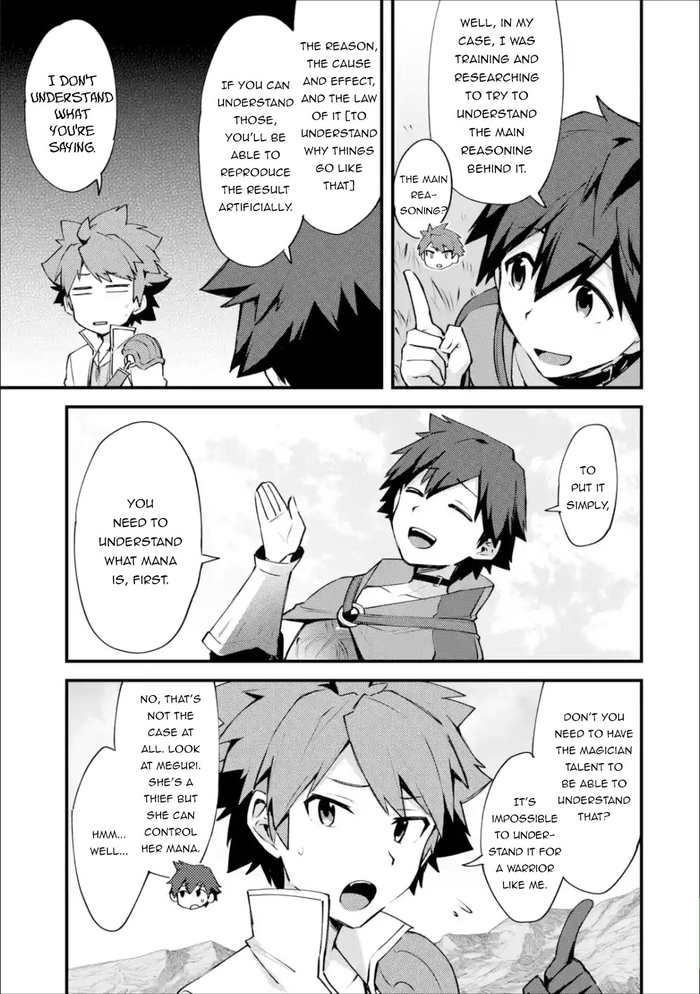 A Boy Who Has Been Reincarnated Twice Spends Peacefully as an S-Rank Adventurer, ~ I who was a Sage and a Hero of Previous World, Will Live in Peacefullness in the Next World~ Chapter 8 page 28 - Chapter 8: The Dragon Armoer and The Brother in Training