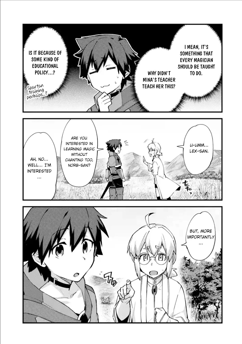 A Boy Who Has Been Reincarnated Twice Spends Peacefully as an S-Rank Adventurer, ~ I who was a Sage and a Hero of Previous World, Will Live in Peacefullness in the Next World~ Chapter 9 page 8 - Chapter 9: The Brother's Growth and the Noble's Expectation