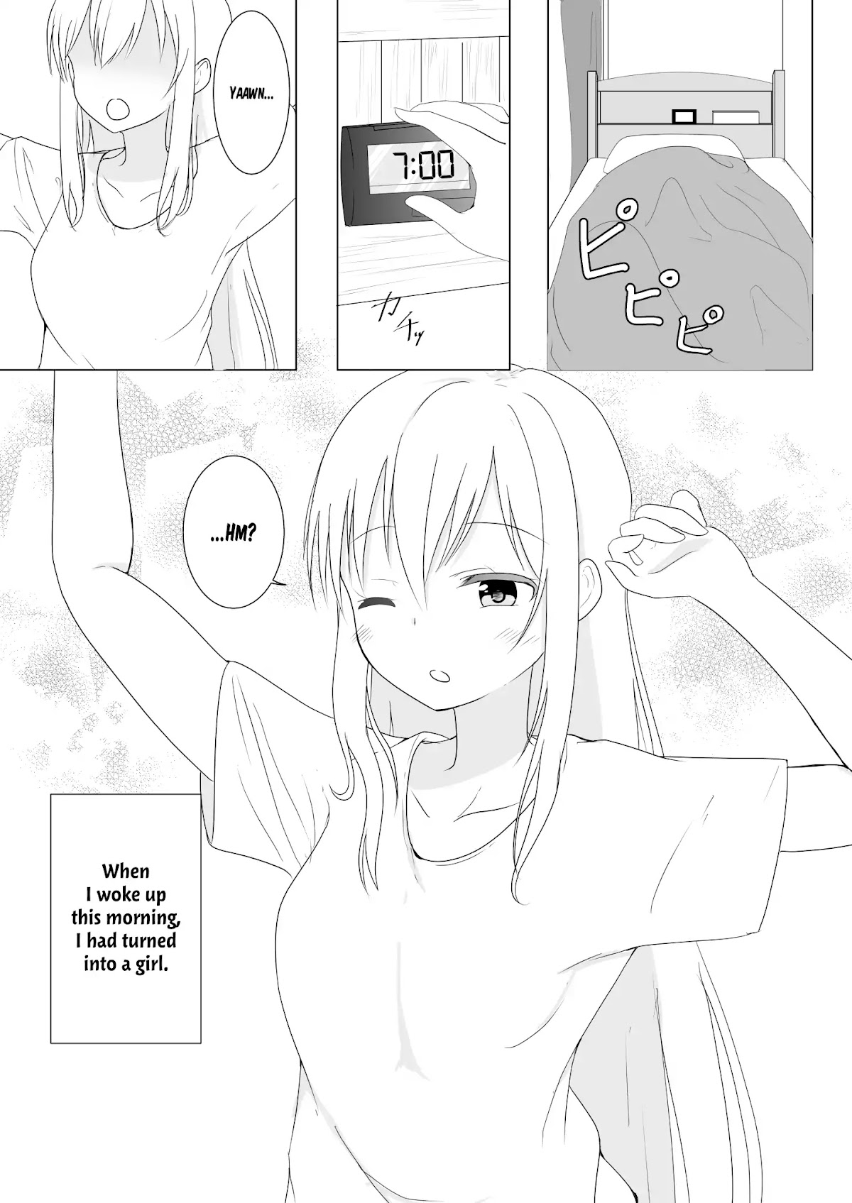 A Boy who Loves Genderswap got Genderswapped so He acts out His Ideal Genderswap Girl Chapter 1 page 1 - Chapter 1