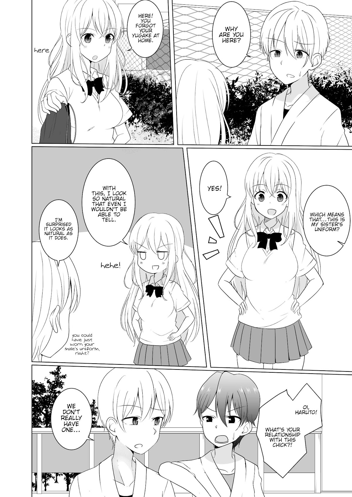 A Boy who Loves Genderswap got Genderswapped so He acts out His Ideal Genderswap Girl Chapter 10 page 2 - Chapter 10