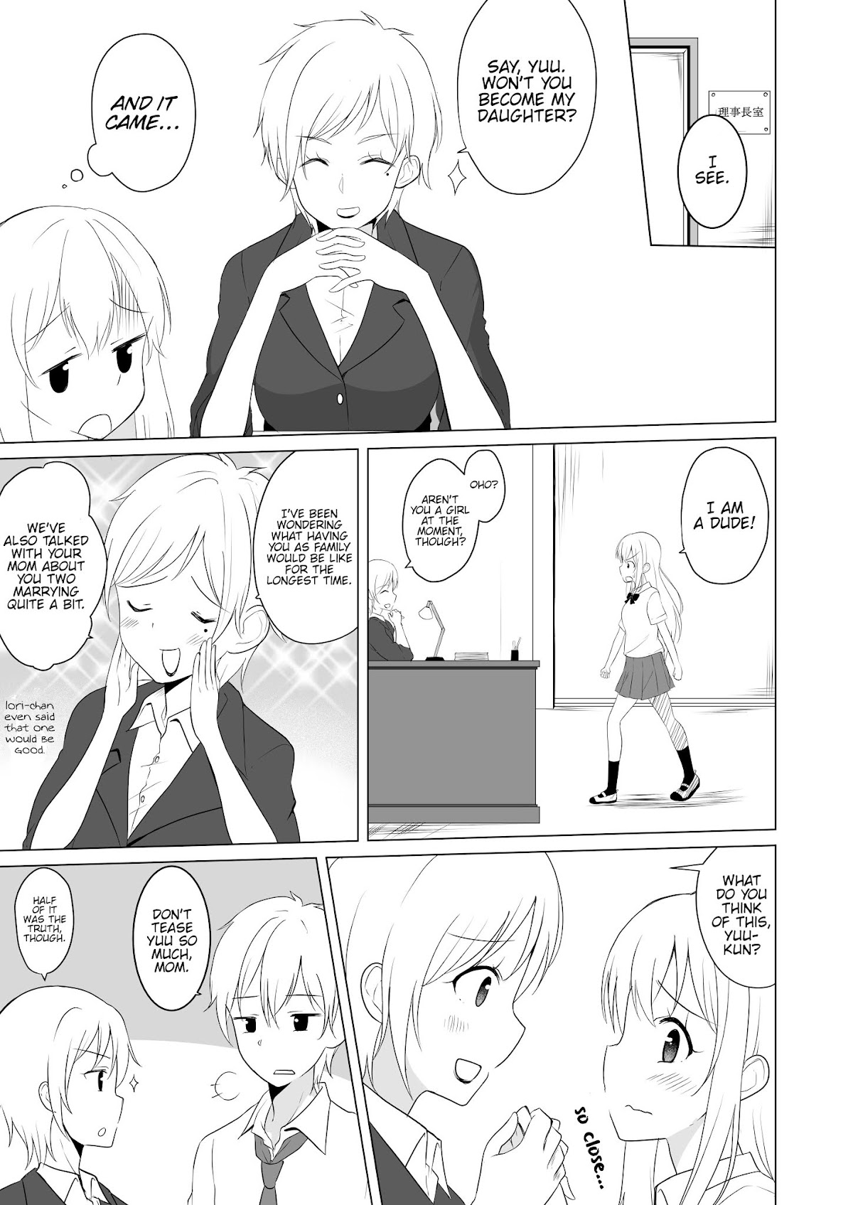 A Boy who Loves Genderswap got Genderswapped so He acts out His Ideal Genderswap Girl Chapter 11 page 3 - Chapter 11