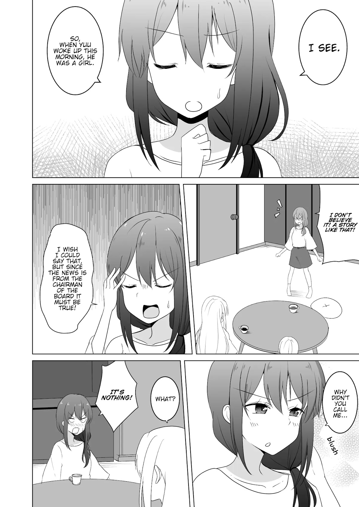 A Boy who Loves Genderswap got Genderswapped so He acts out His Ideal Genderswap Girl Chapter 12 page 2 - Chapter 12