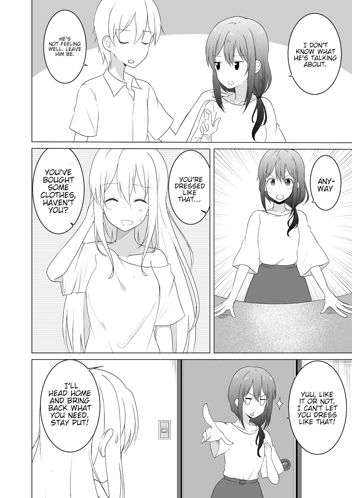 A Boy who Loves Genderswap got Genderswapped so He acts out His Ideal Genderswap Girl Chapter 12 page 4 - Chapter 12