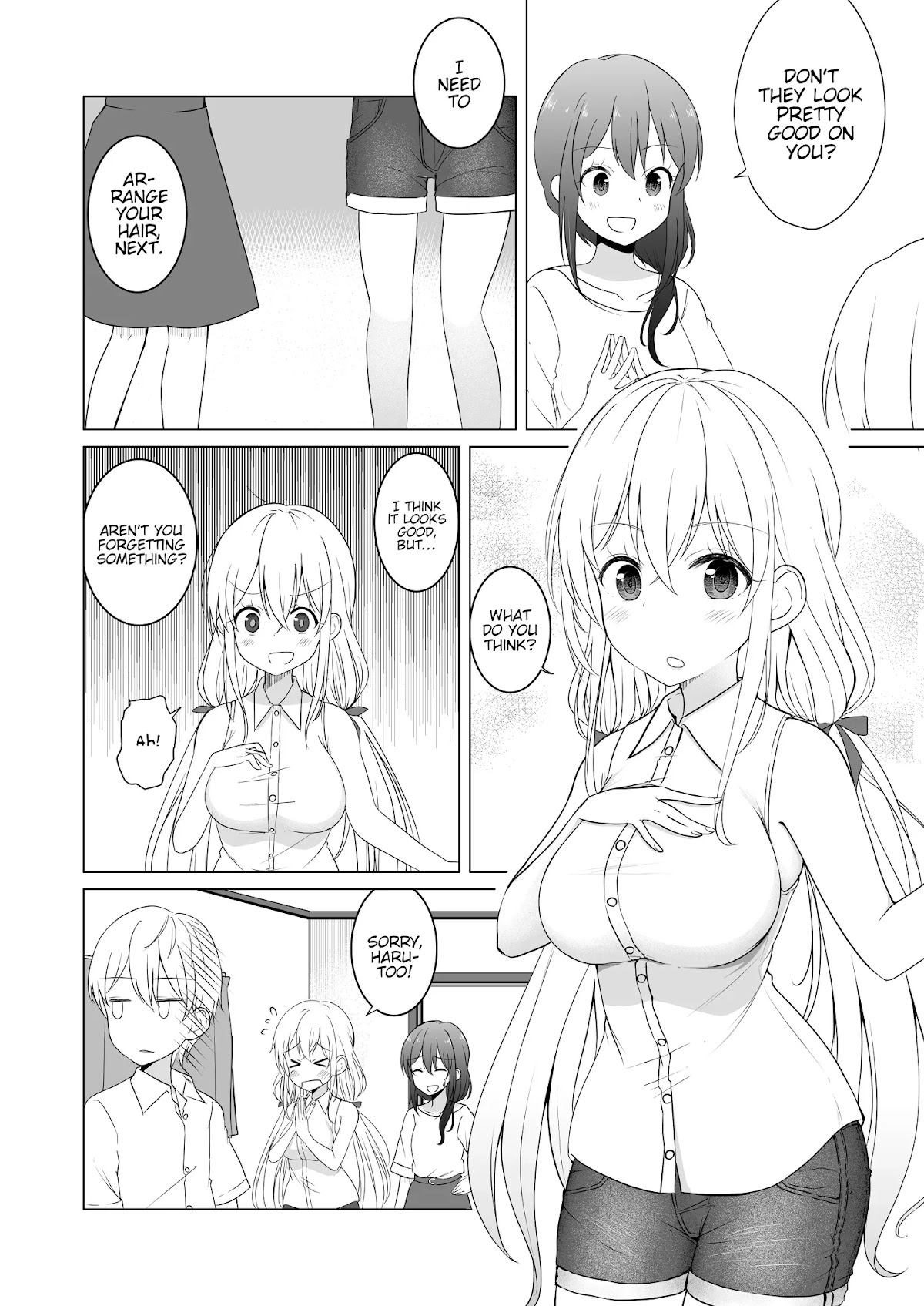 A Boy who Loves Genderswap got Genderswapped so He acts out His Ideal Genderswap Girl Chapter 13 page 4 - Chapter 13
