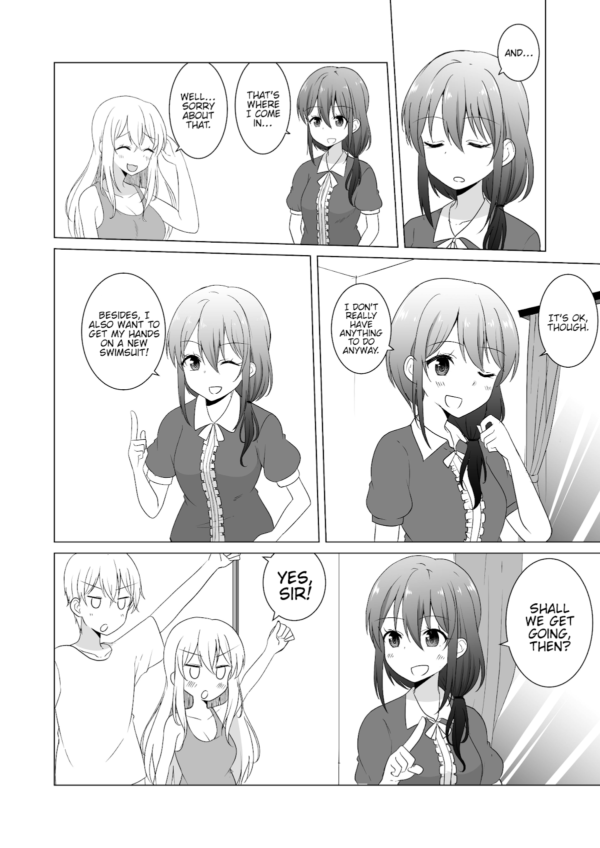 A Boy who Loves Genderswap got Genderswapped so He acts out His Ideal Genderswap Girl Chapter 14 page 4 - Chapter 14