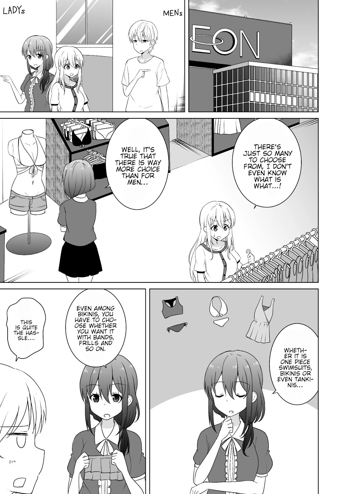 A Boy who Loves Genderswap got Genderswapped so He acts out His Ideal Genderswap Girl Chapter 15 page 1 - Chapter 15