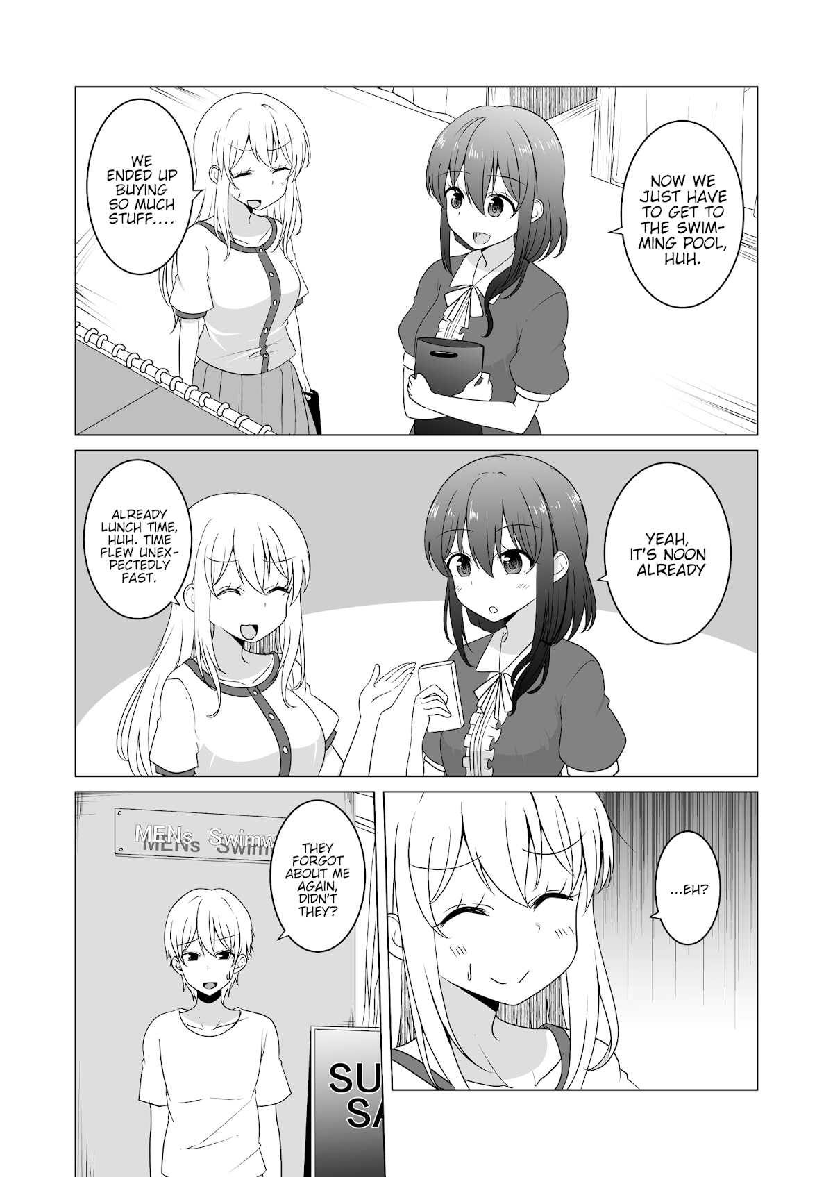 A Boy who Loves Genderswap got Genderswapped so He acts out His Ideal Genderswap Girl Chapter 16 page 4 - Chapter 16