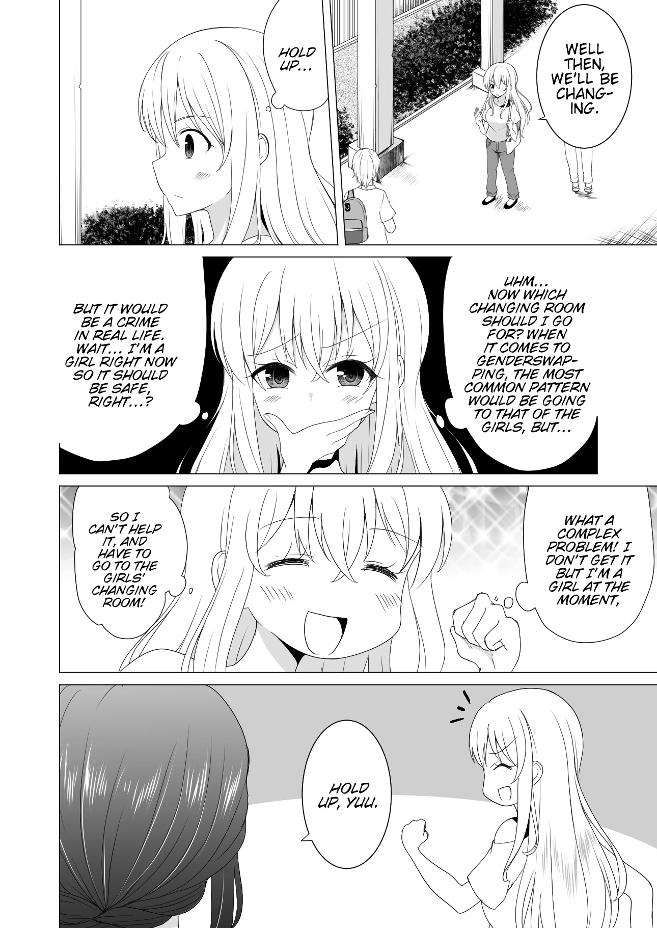 A Boy who Loves Genderswap got Genderswapped so He acts out His Ideal Genderswap Girl Chapter 17 page 2 - Chapter 17