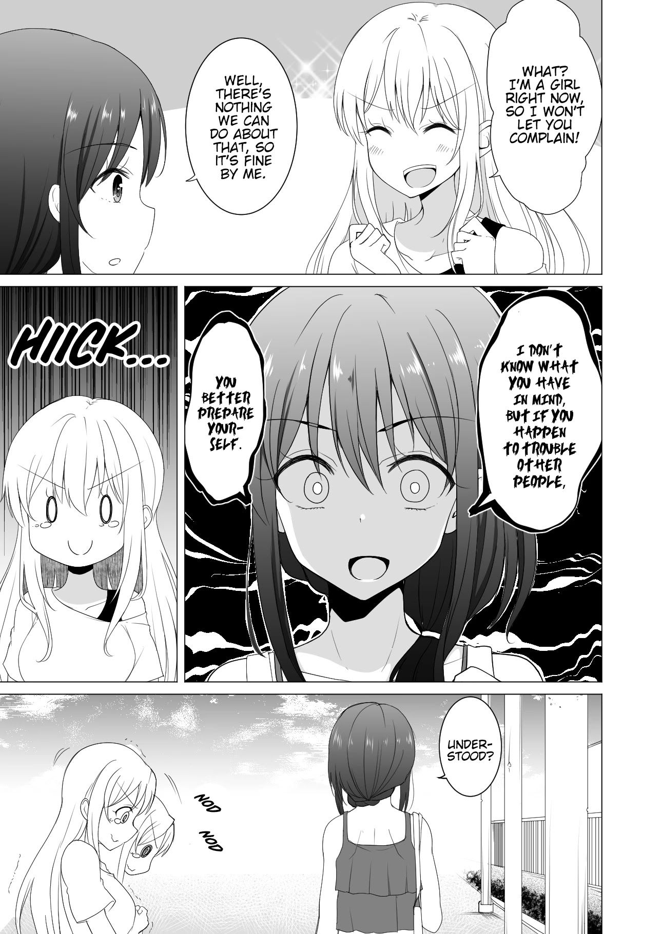 A Boy who Loves Genderswap got Genderswapped so He acts out His Ideal Genderswap Girl Chapter 17 page 3 - Chapter 17