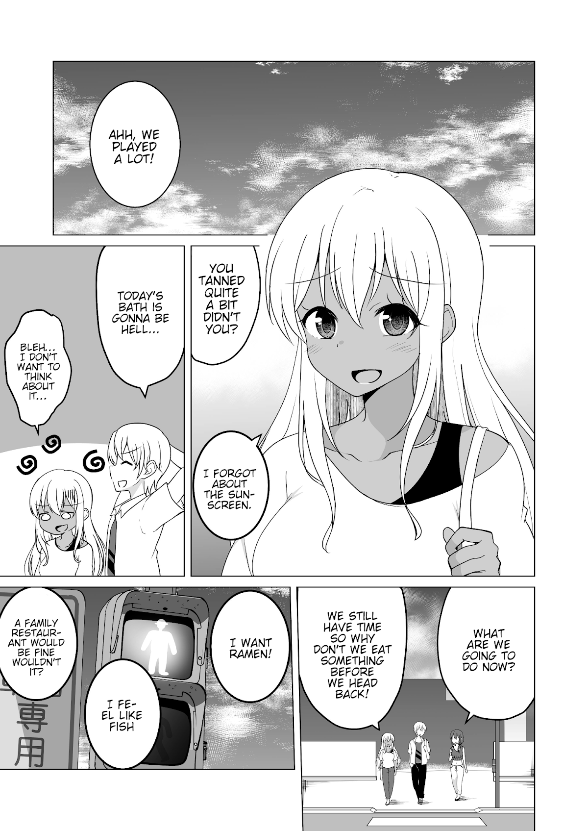 A Boy who Loves Genderswap got Genderswapped so He acts out His Ideal Genderswap Girl Chapter 19 page 1 - Chapter 19